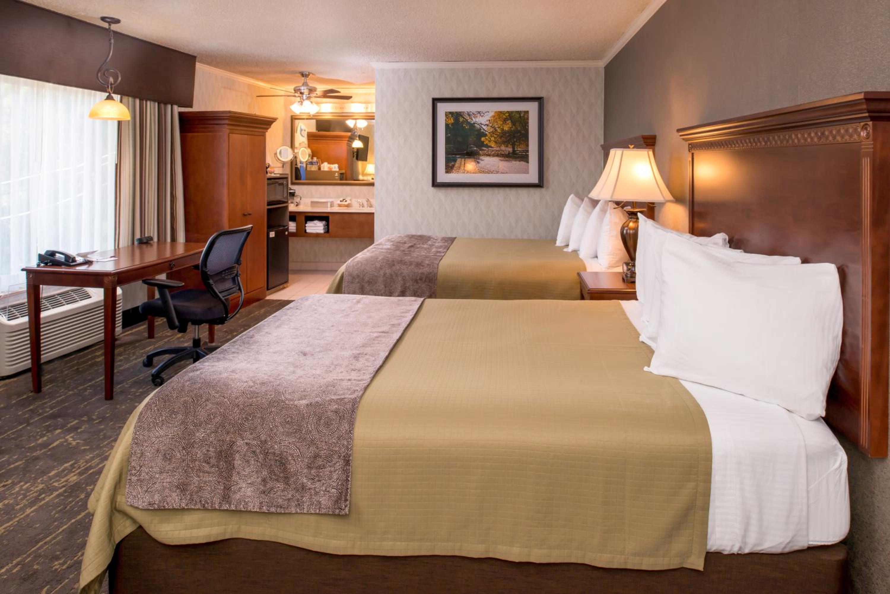 Queen Room with Two Queen Beds with Sofa Bed - Photo 3