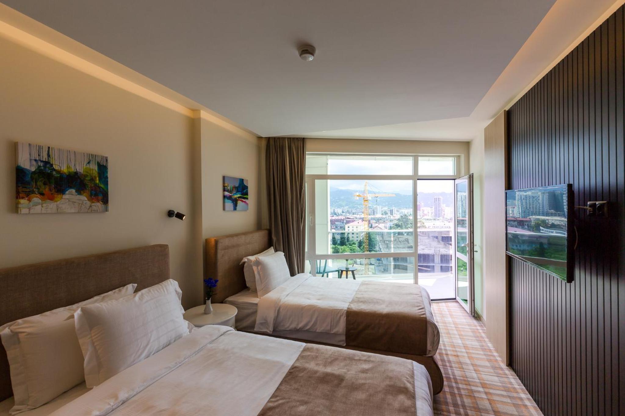 Twin Room with Balcony and Sea View photo 1