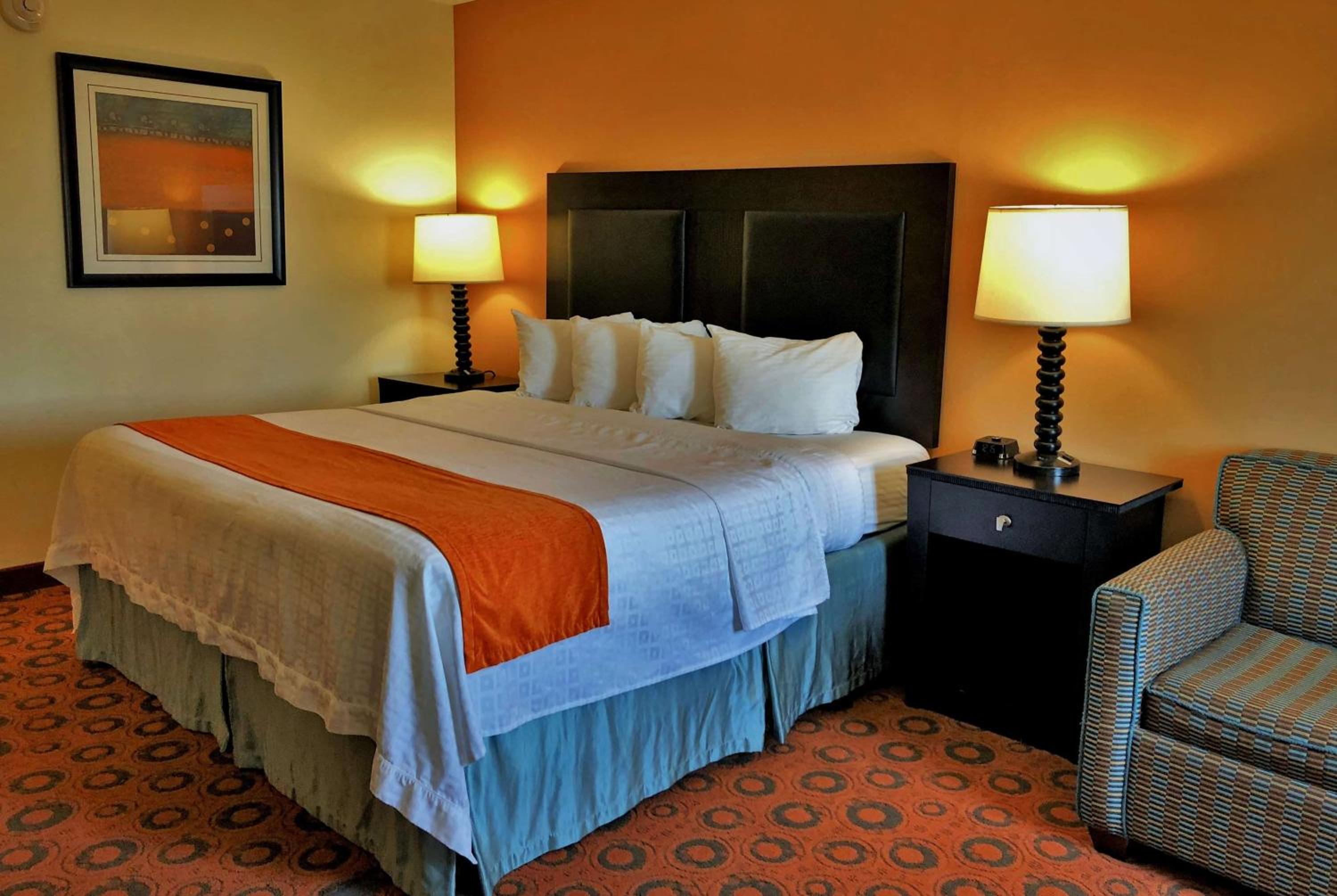King Room with Roll-In Shower - Mobility/Hearing Accessible - Non-Smoking photo 2