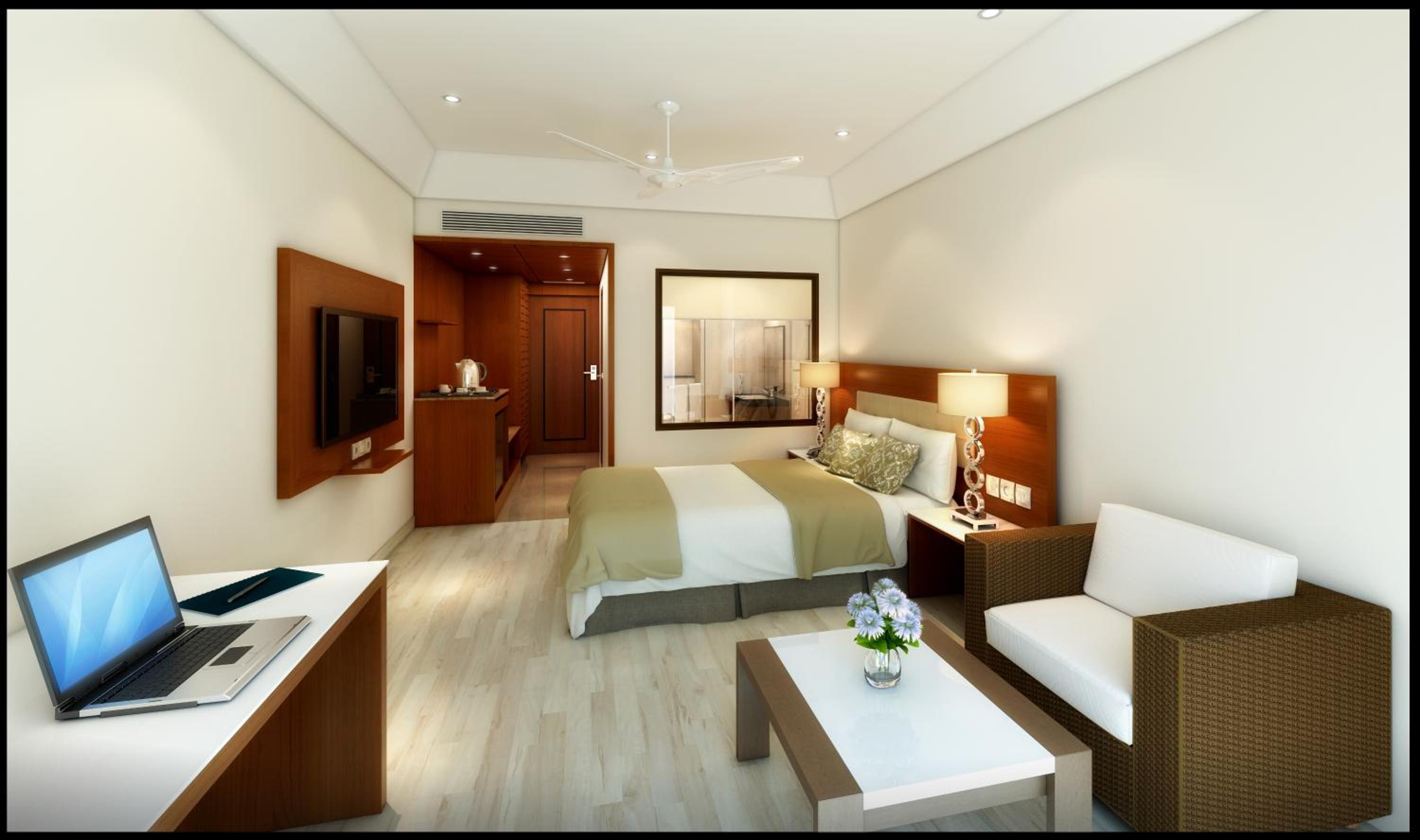 Deluxe King Room with Balcony - Photo 10