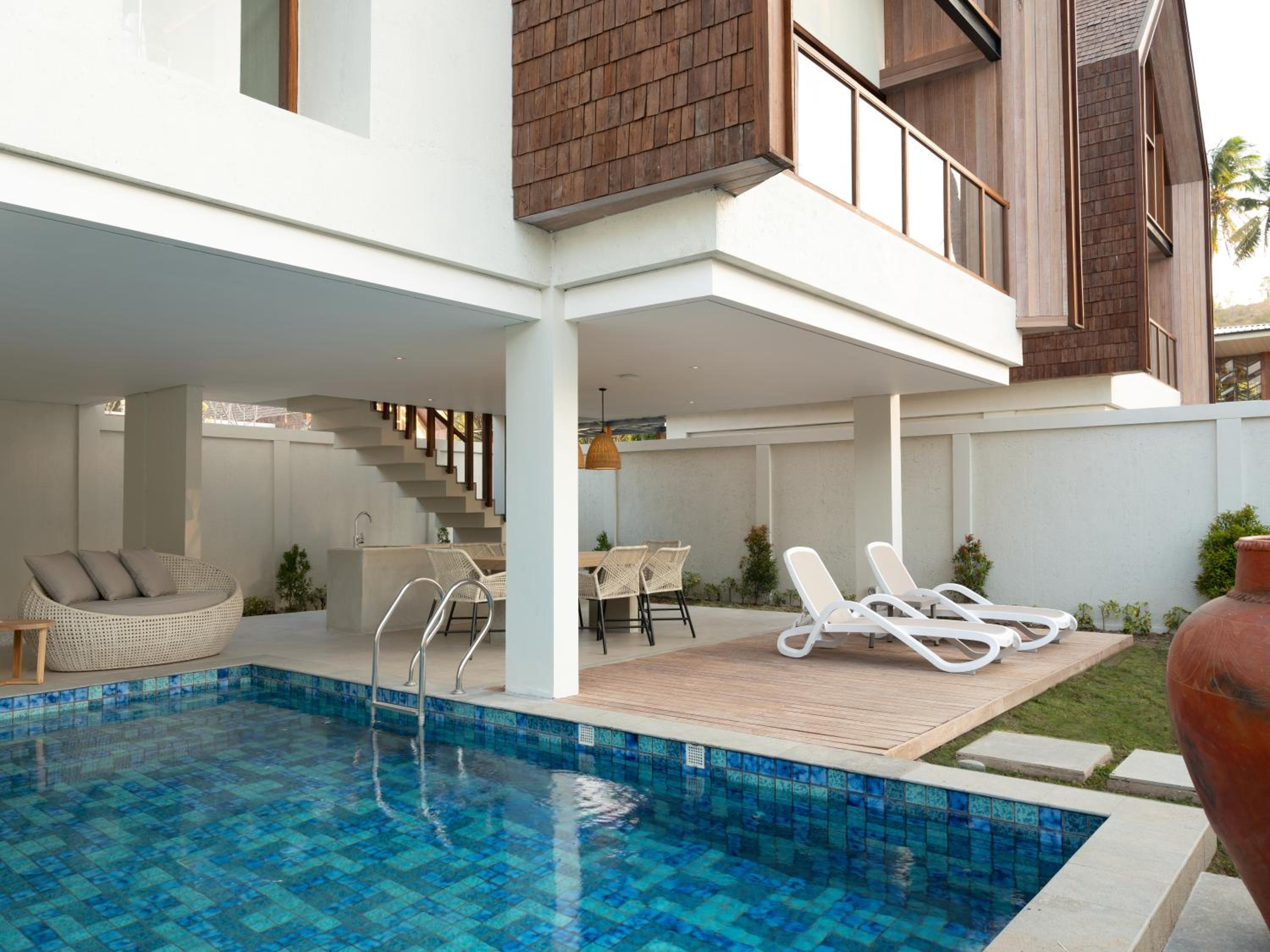 Duplex Pool Villa - Bali to Lombok Fast Boat Deal
