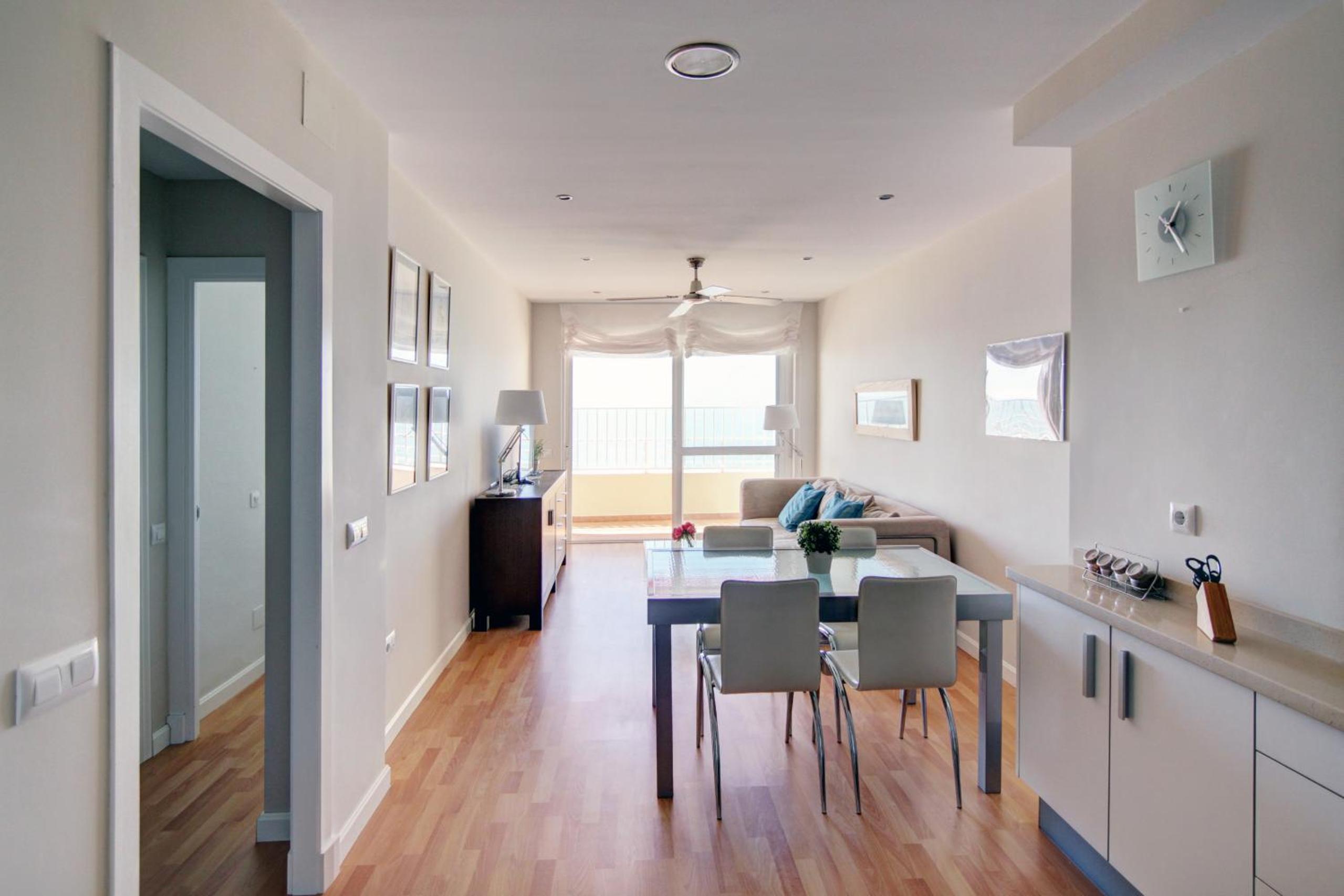 Apartamento con vista al mar