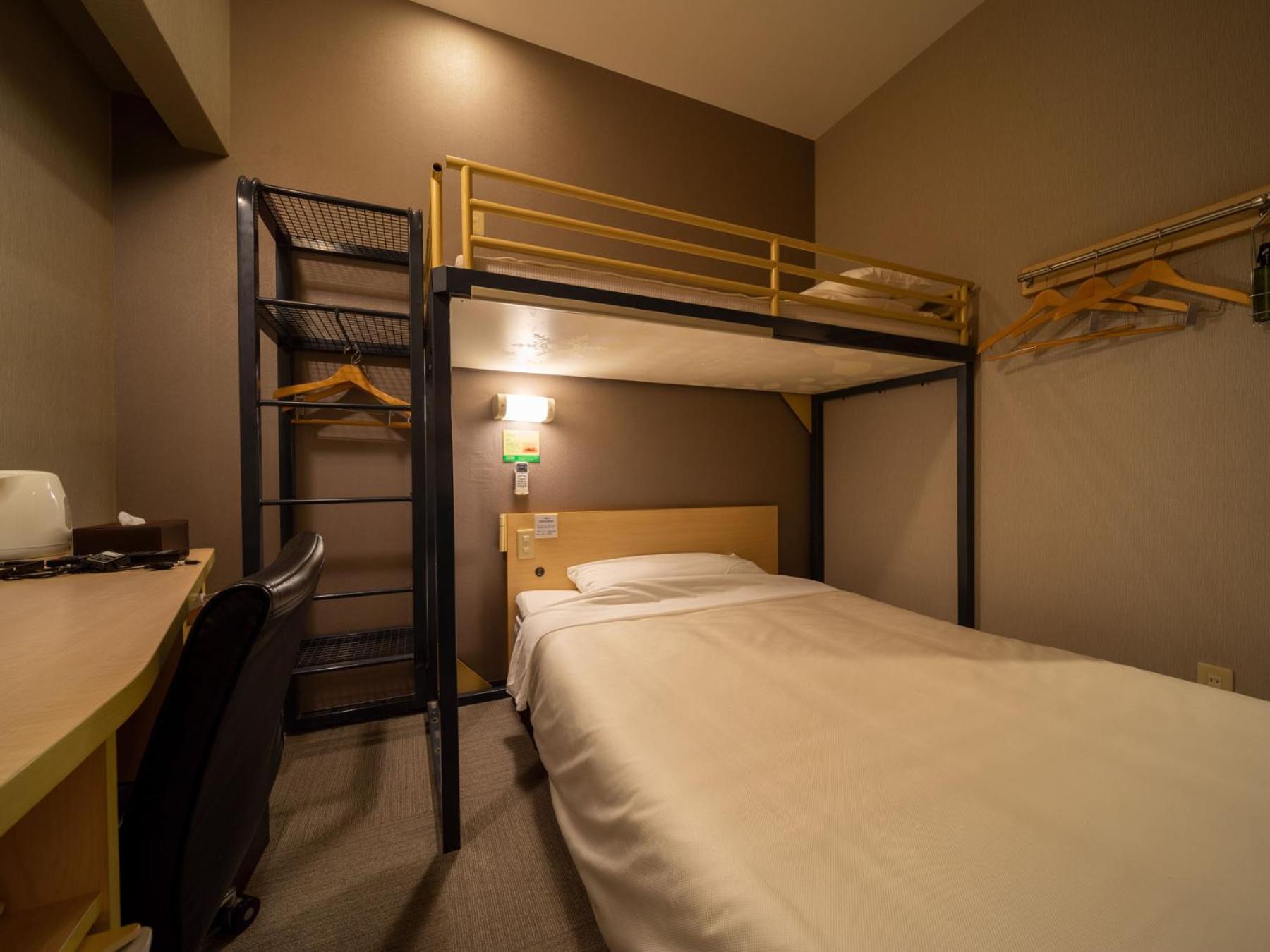 Room with Double Bed and Bunk Bed - Non-Smoking