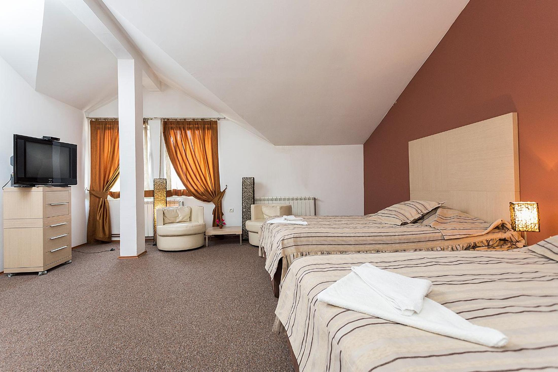 Deluxe Double Room with Two Double Beds
