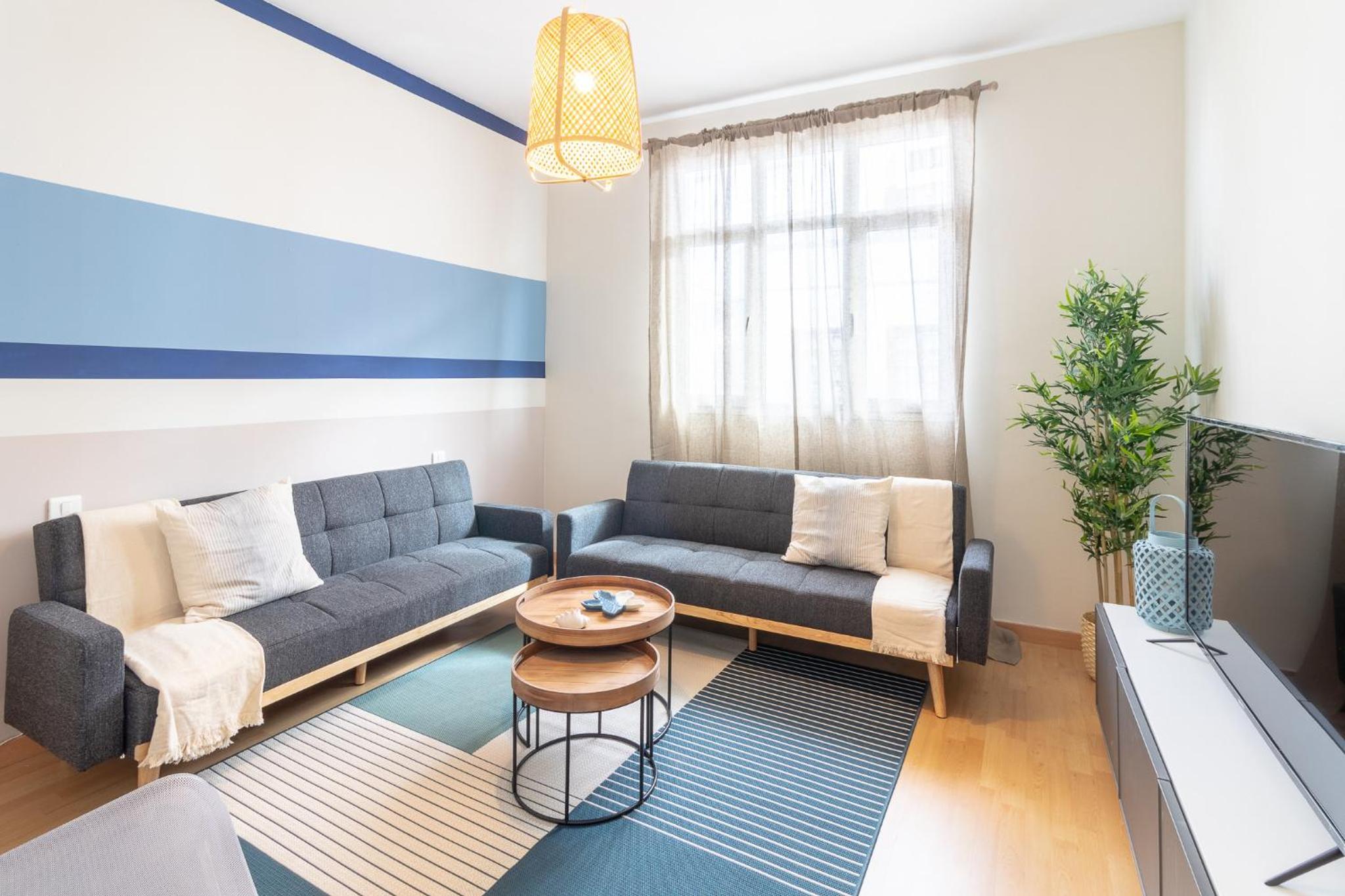 Apartamento de dos habitaciones
