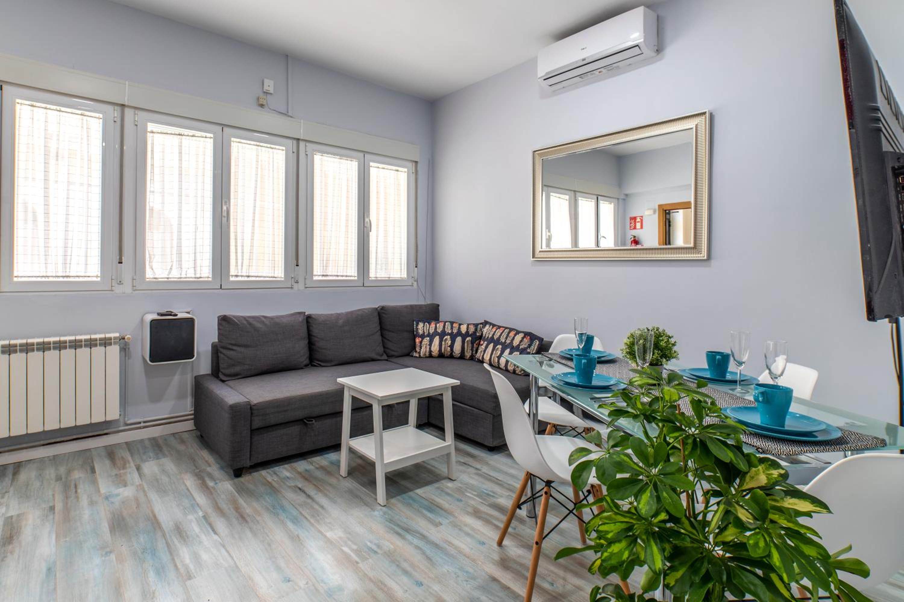 Apartamento de dos habitaciones