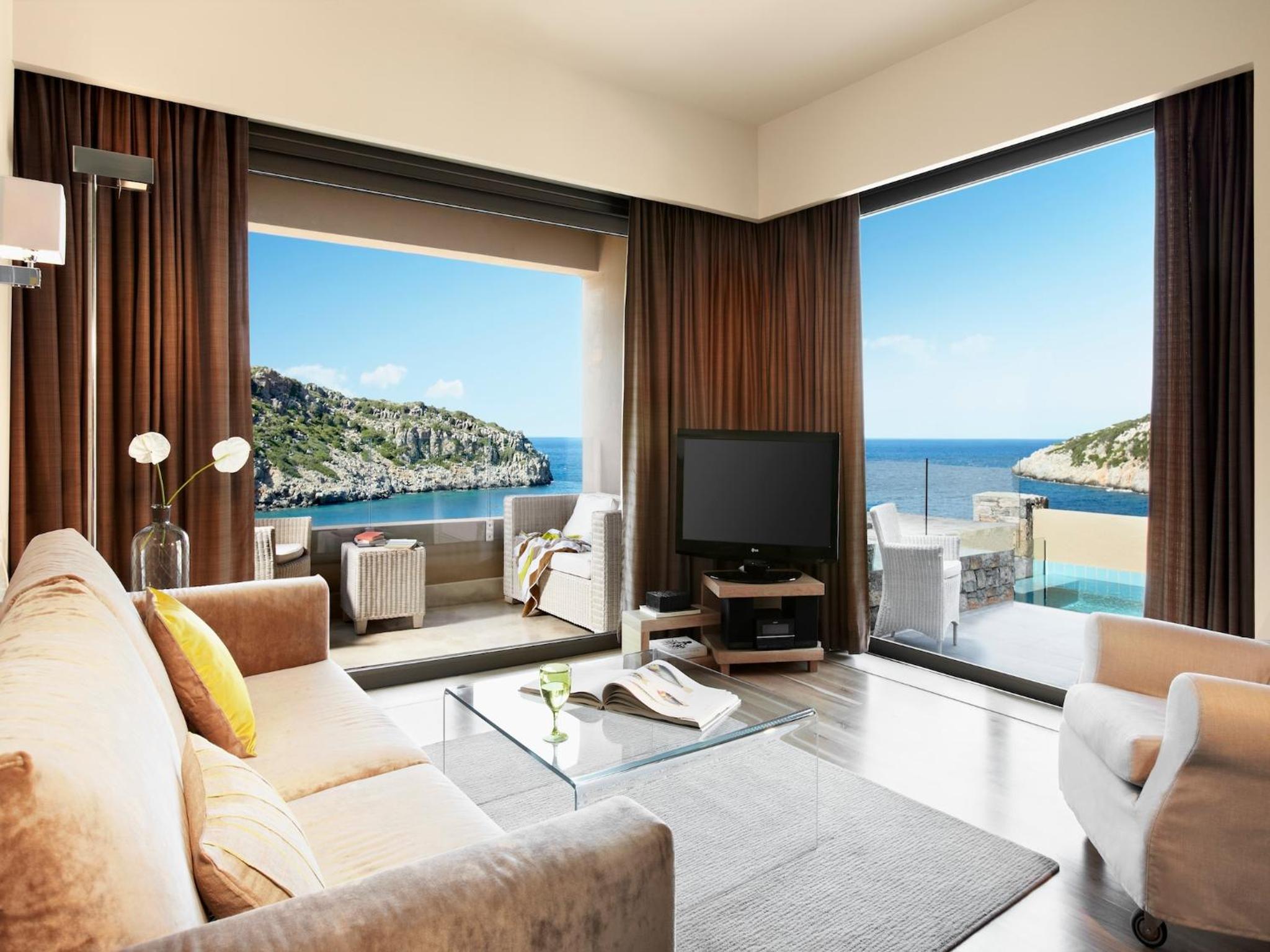 Waterfront One-Bedroom Villa with Sea View and Private Pool
