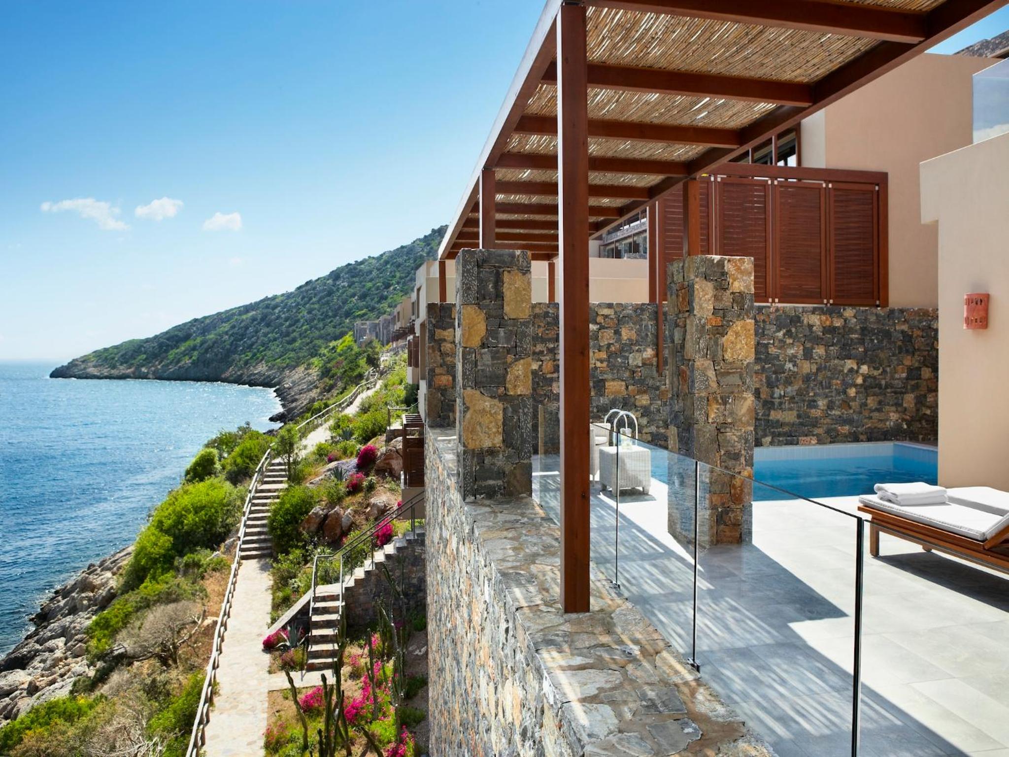 Waterfront One-Bedroom Villa with Sea View and Private Pool