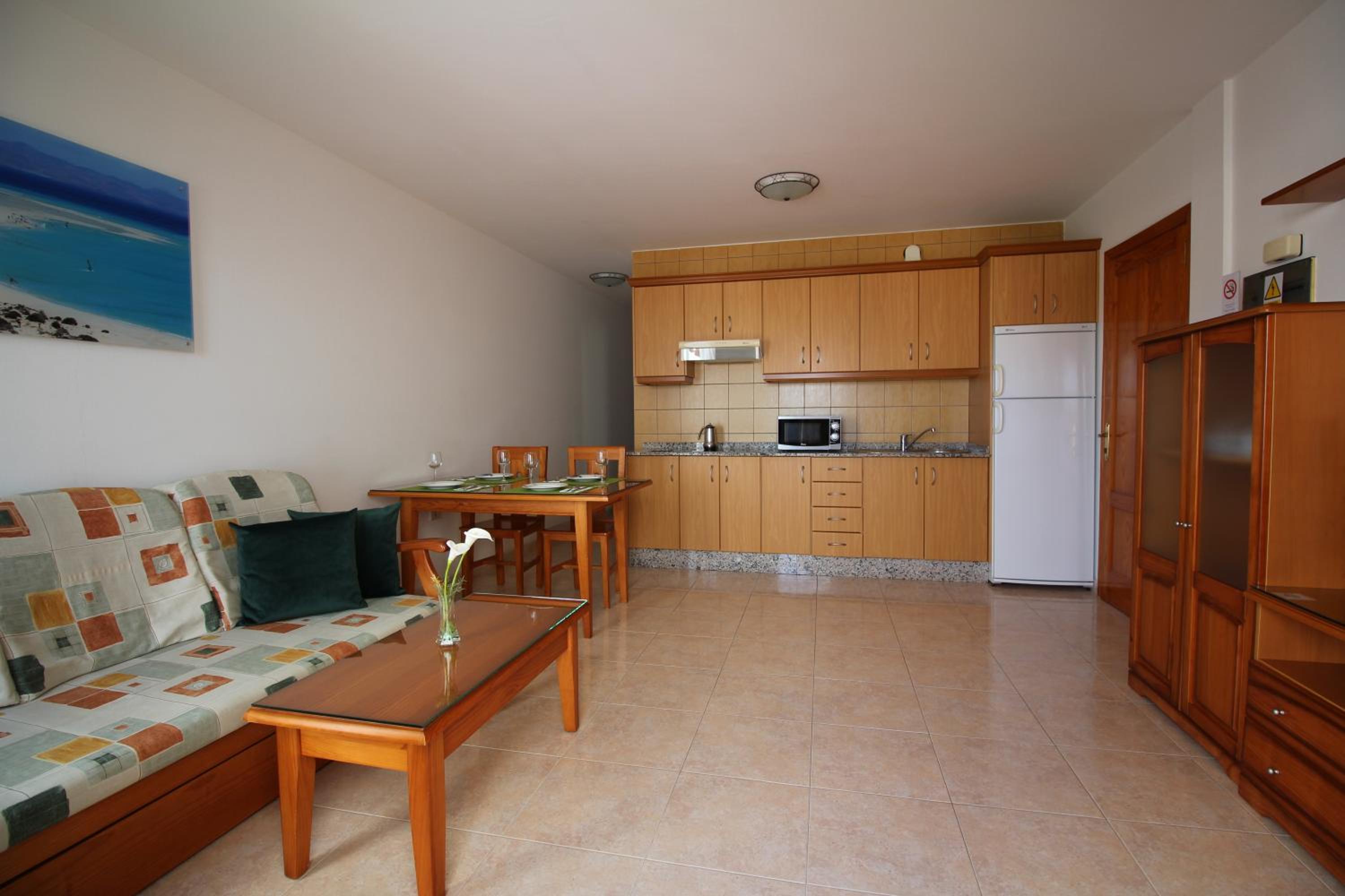 Apartamento de dos habitaciones