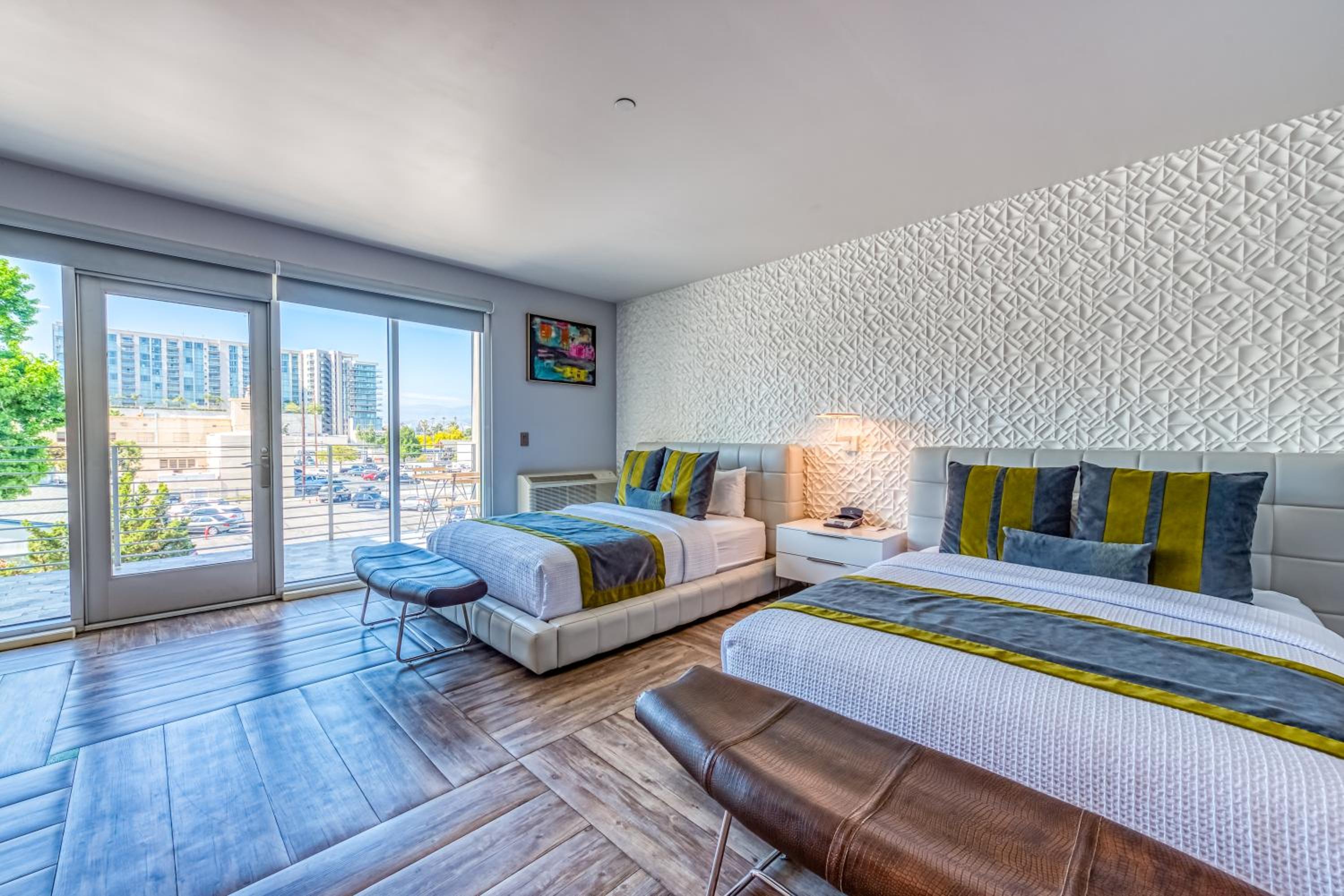 Deluxe Two Queen Room with Balcony