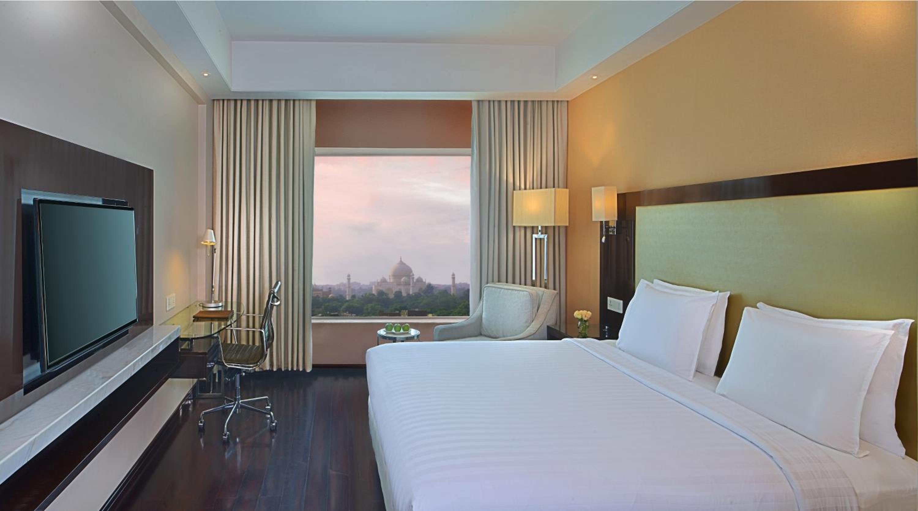 Superior Room with Taj Mahal View and 10% discount on food, beverages and laundry | 50% discount on spa until 5pm | 1+1 IMFL Happy Hours from 1pm to 5pm (Henry's Pub Only) Superior Room with Taj Mahal View and 10% discount on food, beverages and laundry | 50% discount on spa until 5pm | 1+1 IMFL Happy Hours from 1pm to 5pm (Henry's Pub Only)