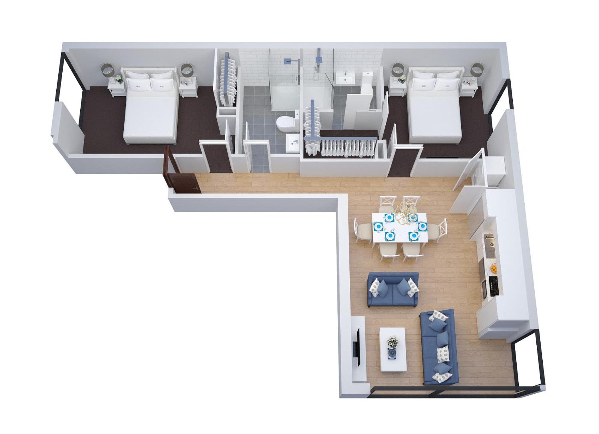 Two-Bedroom Deluxe - Photo 7