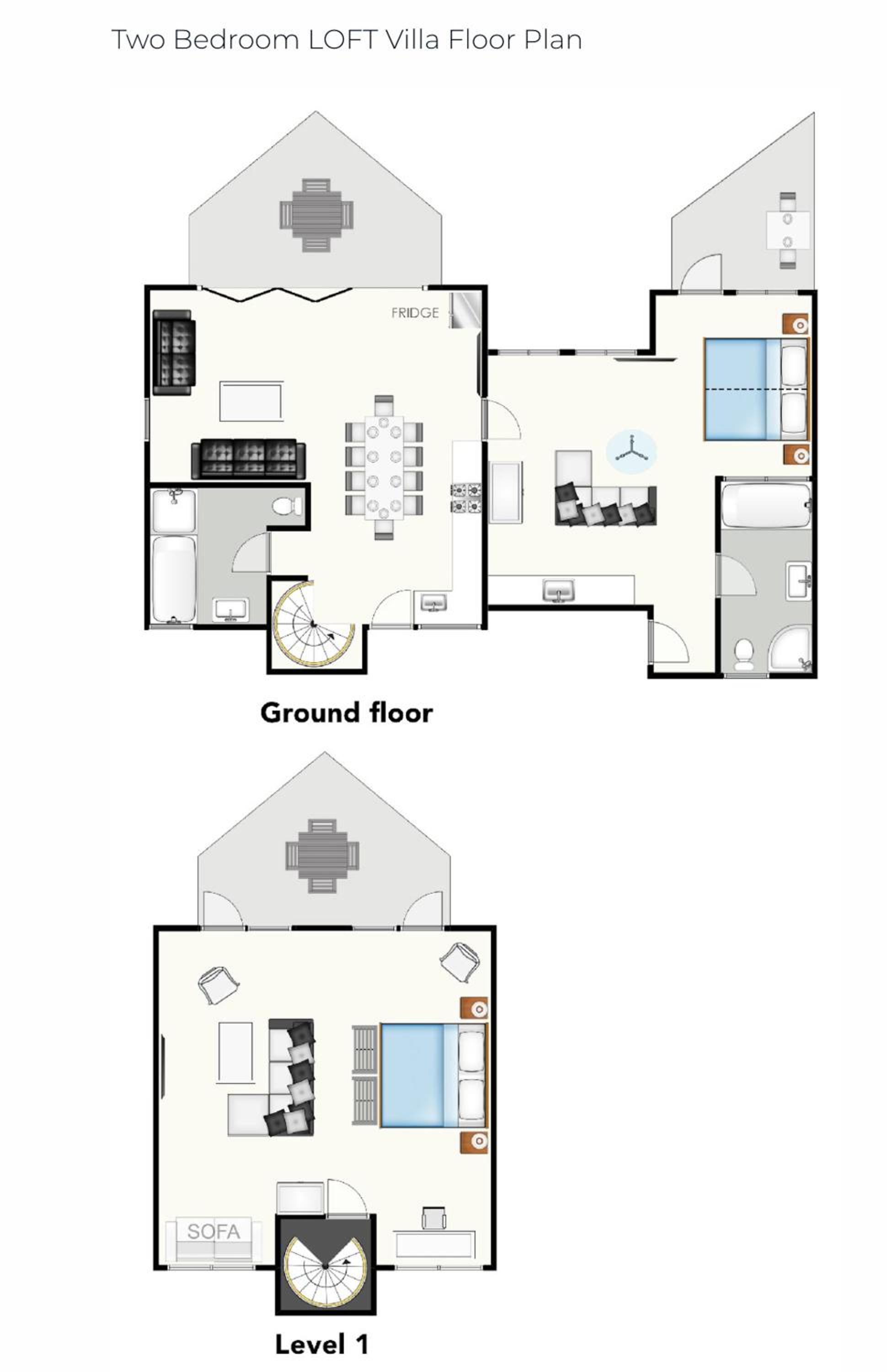 Two-Bedroom Villa - Photo 10