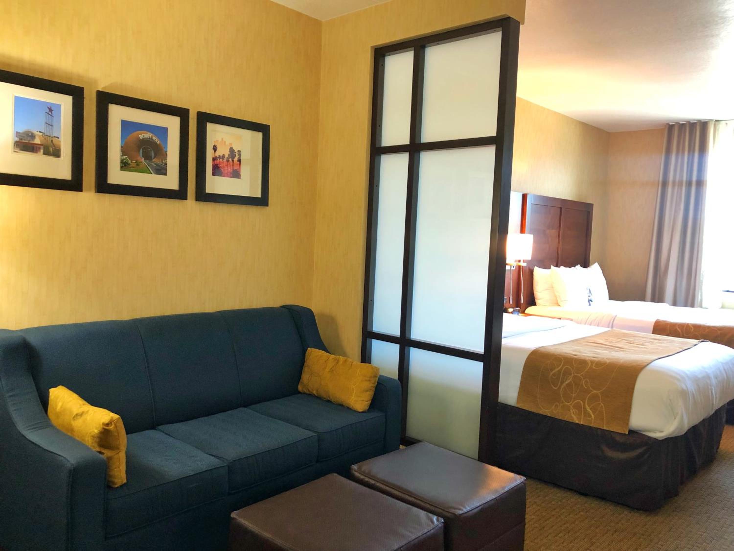 Suite, 2 Queen Beds with Sofa Bed, Non Smoking - Photo 2