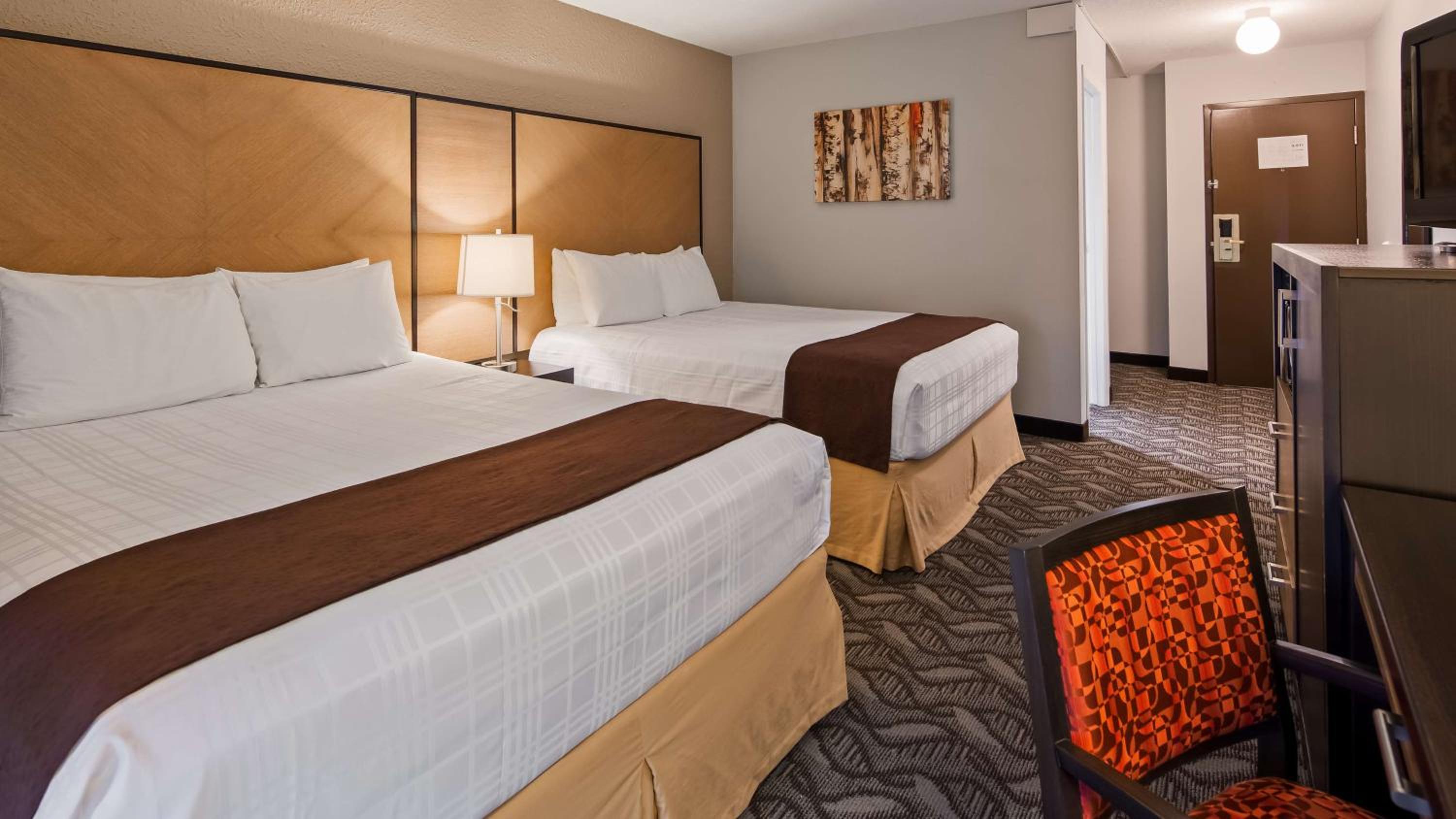 Studio Suite With Two Queen Beds And Balcony