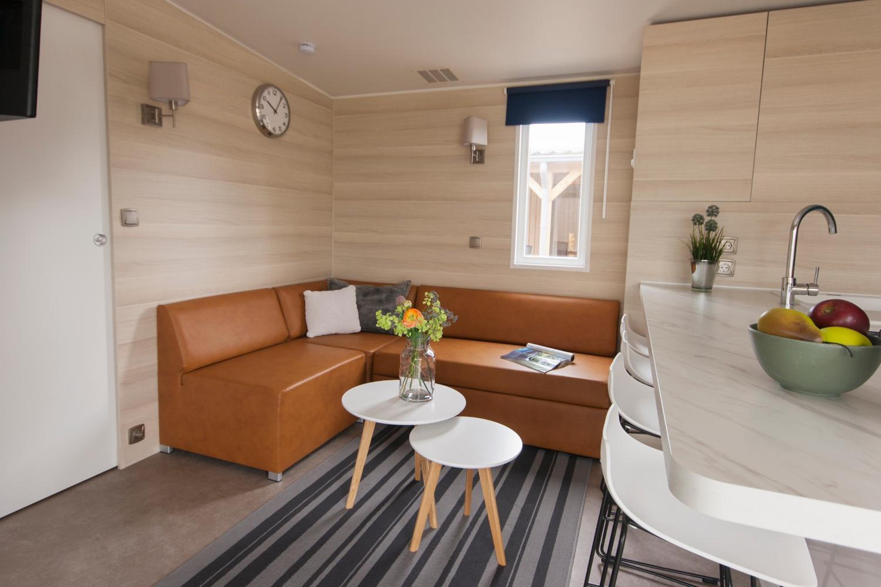 Mobil Home de Zeemeeuw (2 bathrooms)