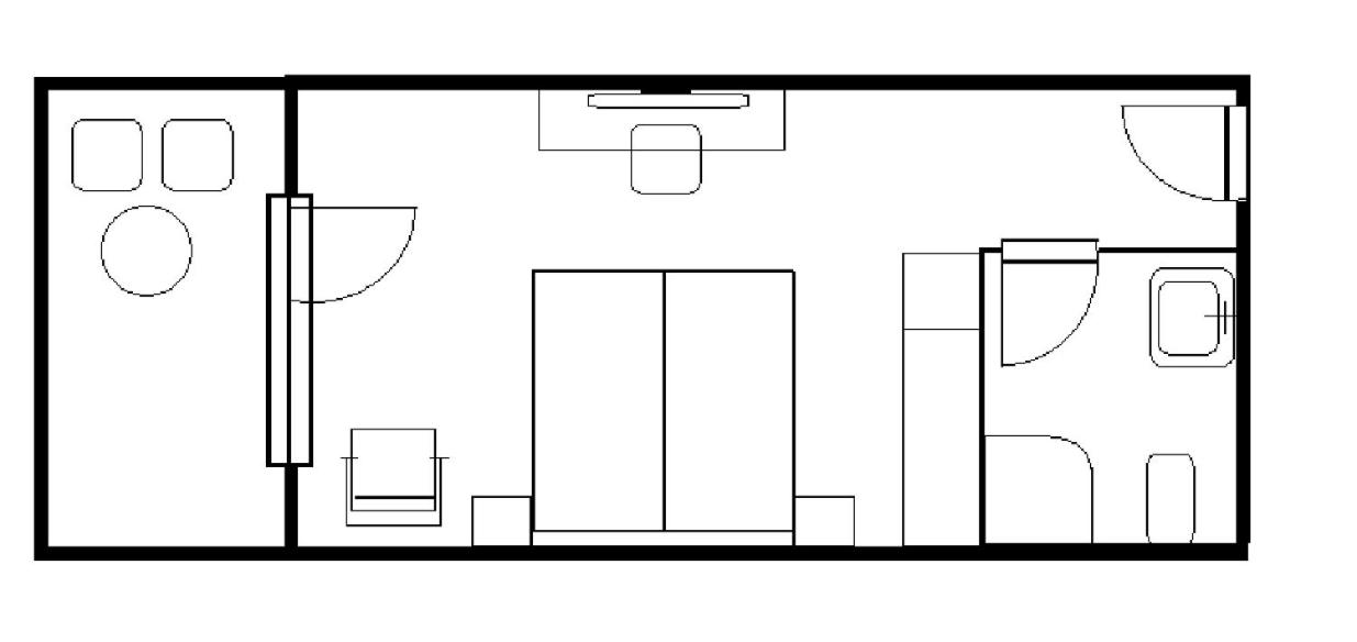 Doppelzimmer mit Balkon (zur Straße) - Photo 6