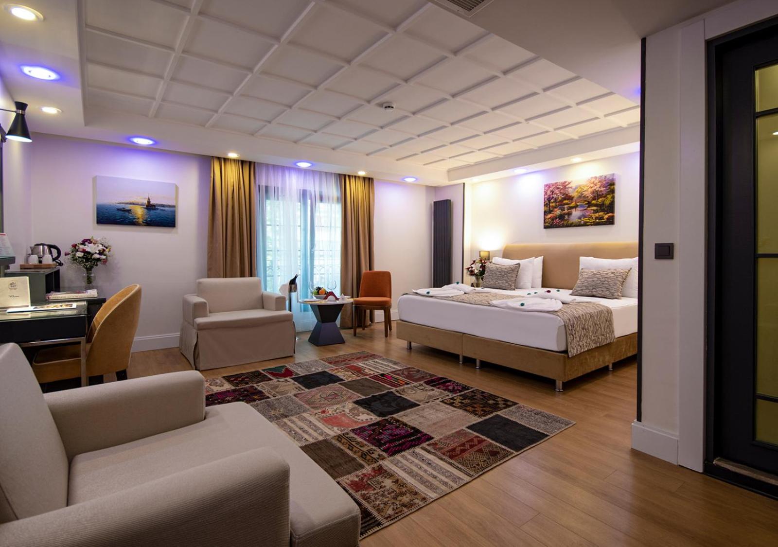 Family Room with sofa bed