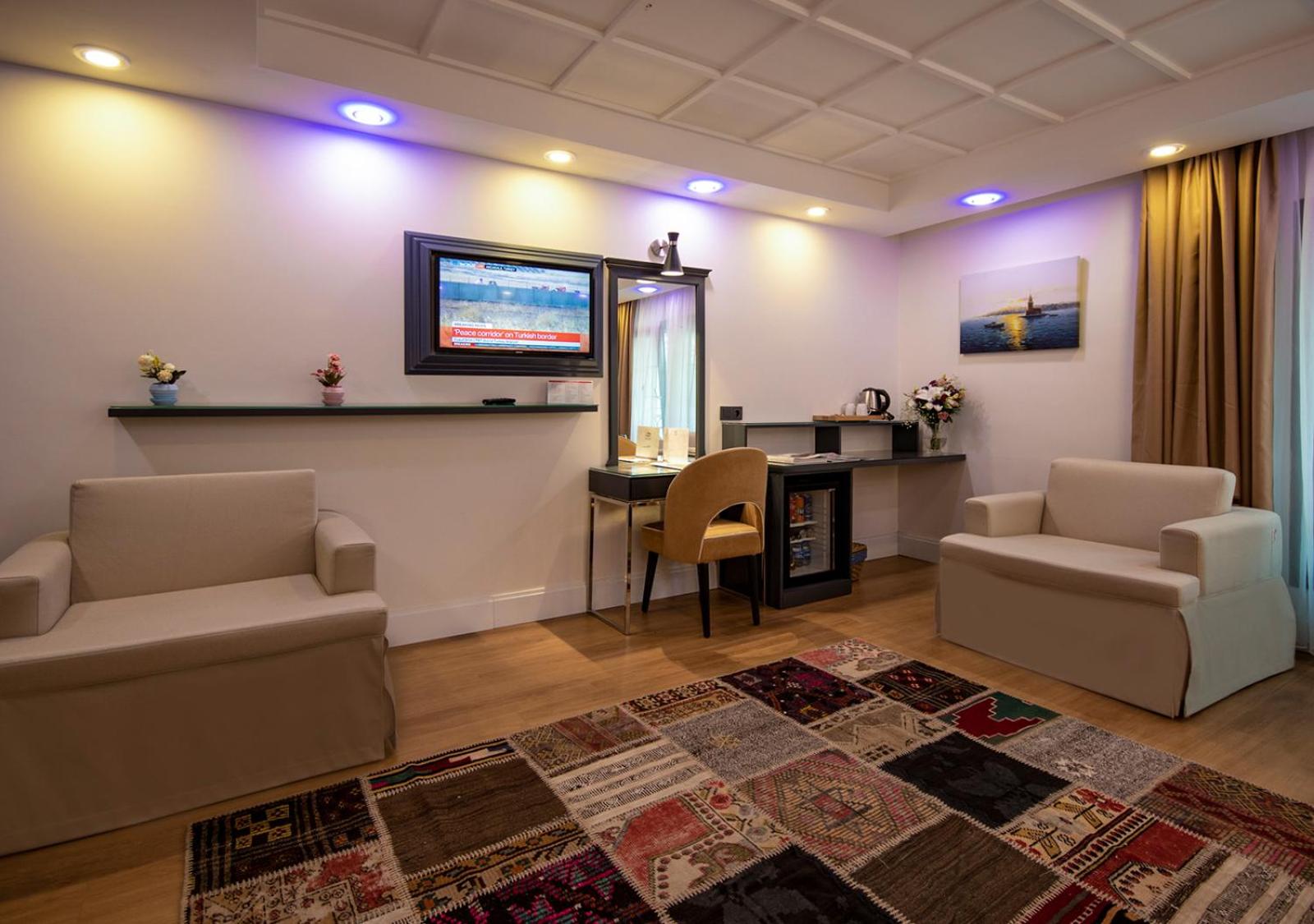 Family Room with sofa bed