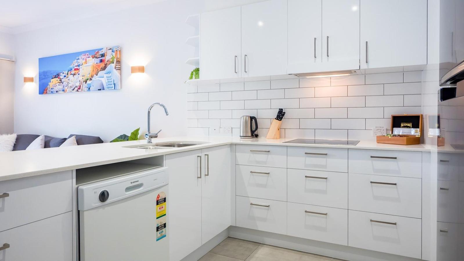 Three-Bedroom Apartment with Water View