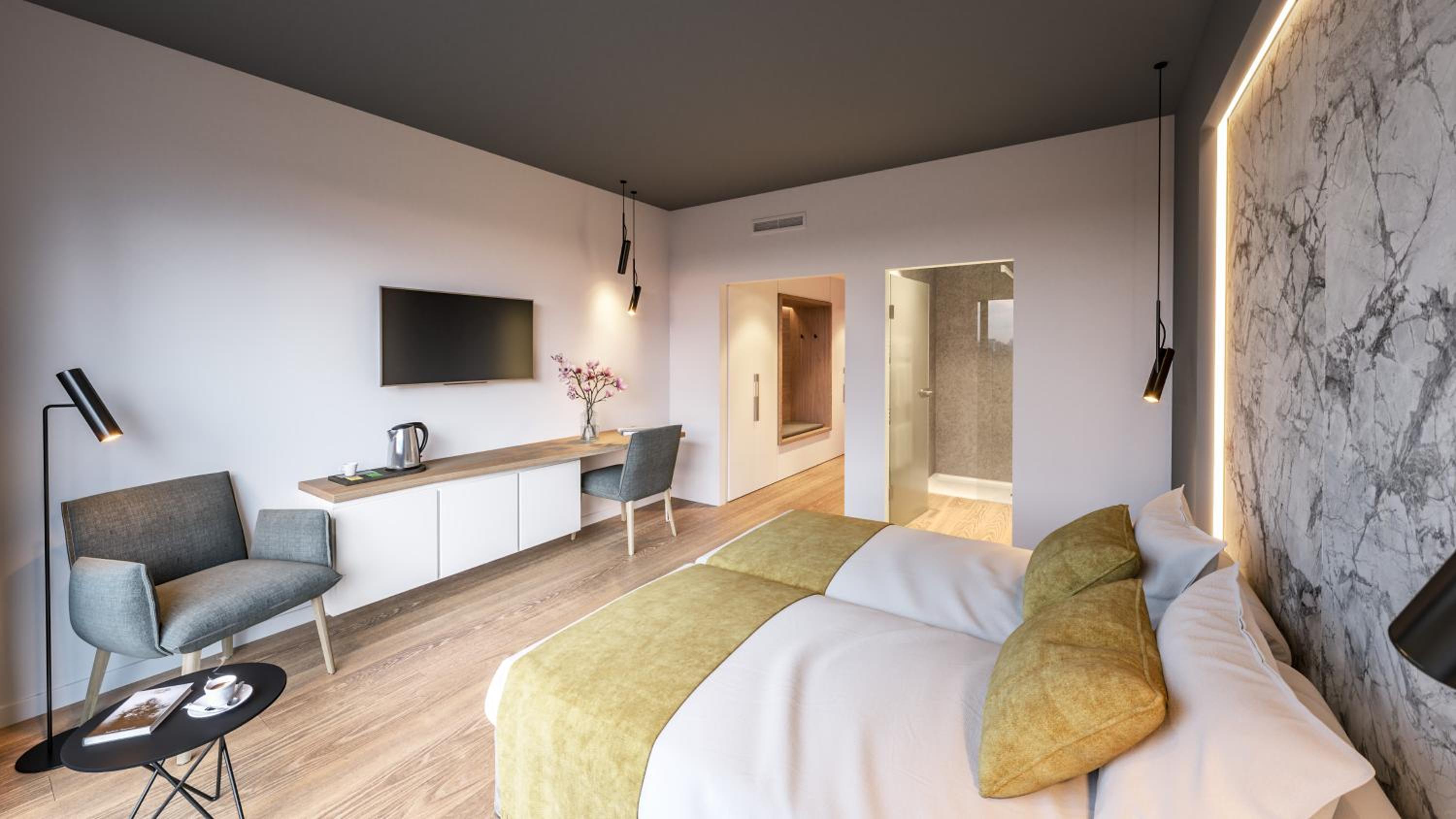 Twin Room with Terrace - Photo 1