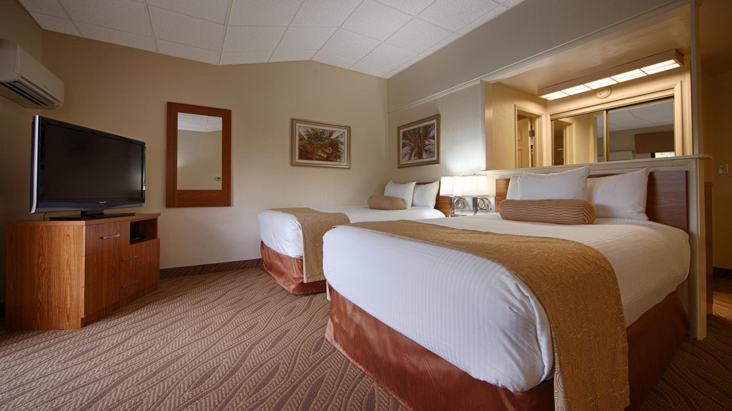 Double Room with Two Double Beds - Non-Smoking - Photo 9