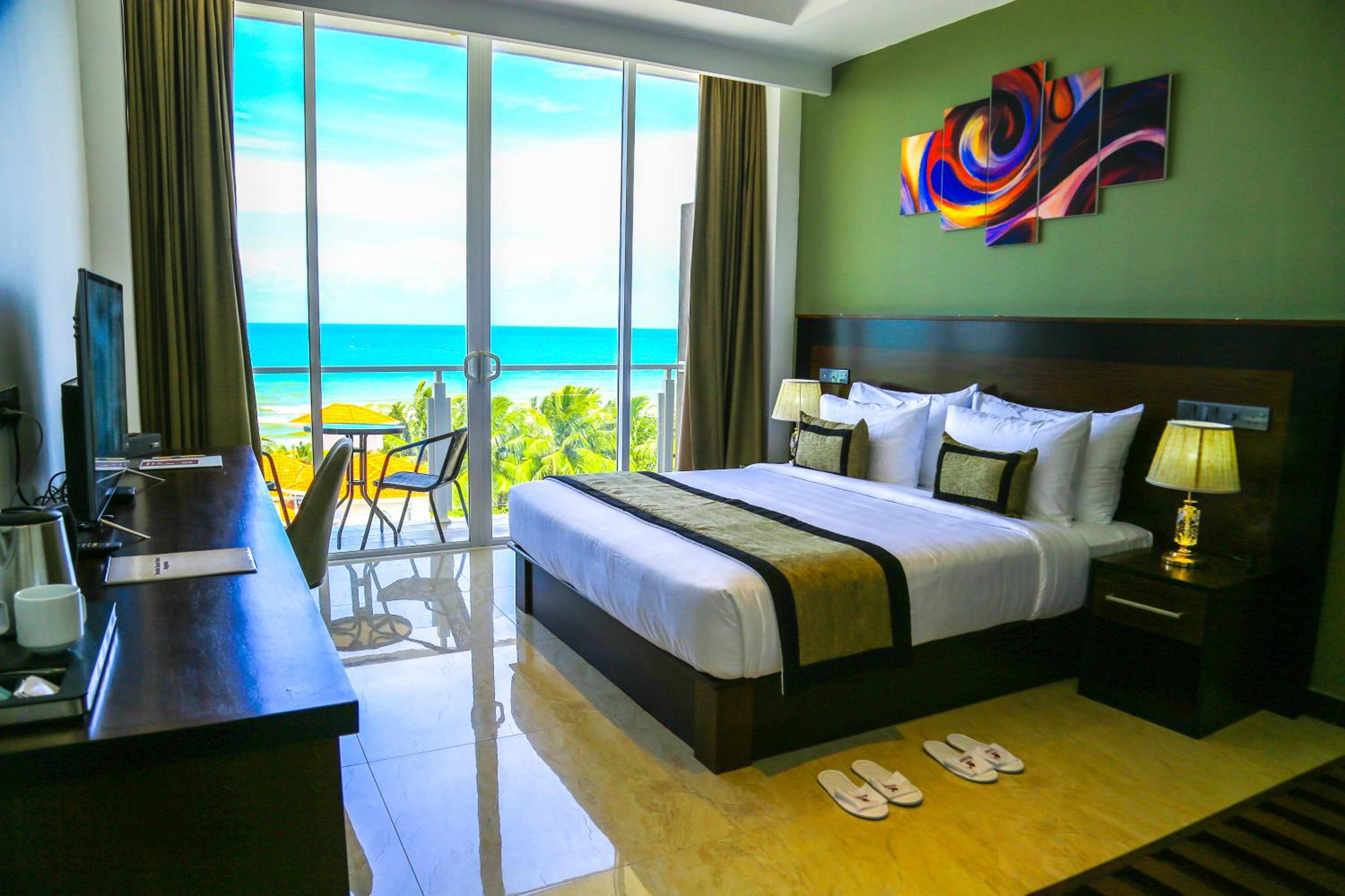 Super Deluxe Room with Balcony & Sea View with Early Check-in & Late Check-out on Availability