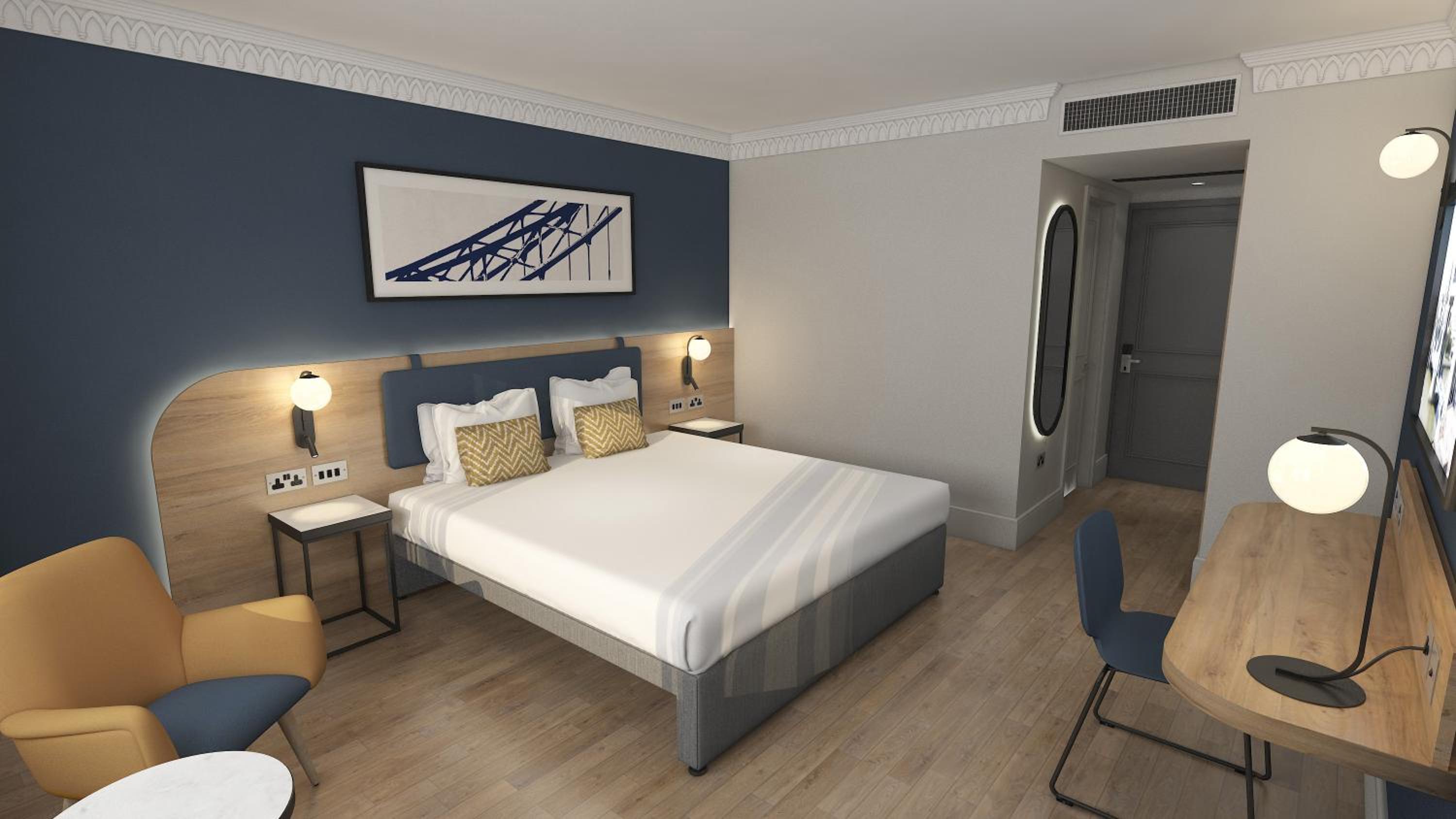 Executive King Room, with Bridge View photo 3