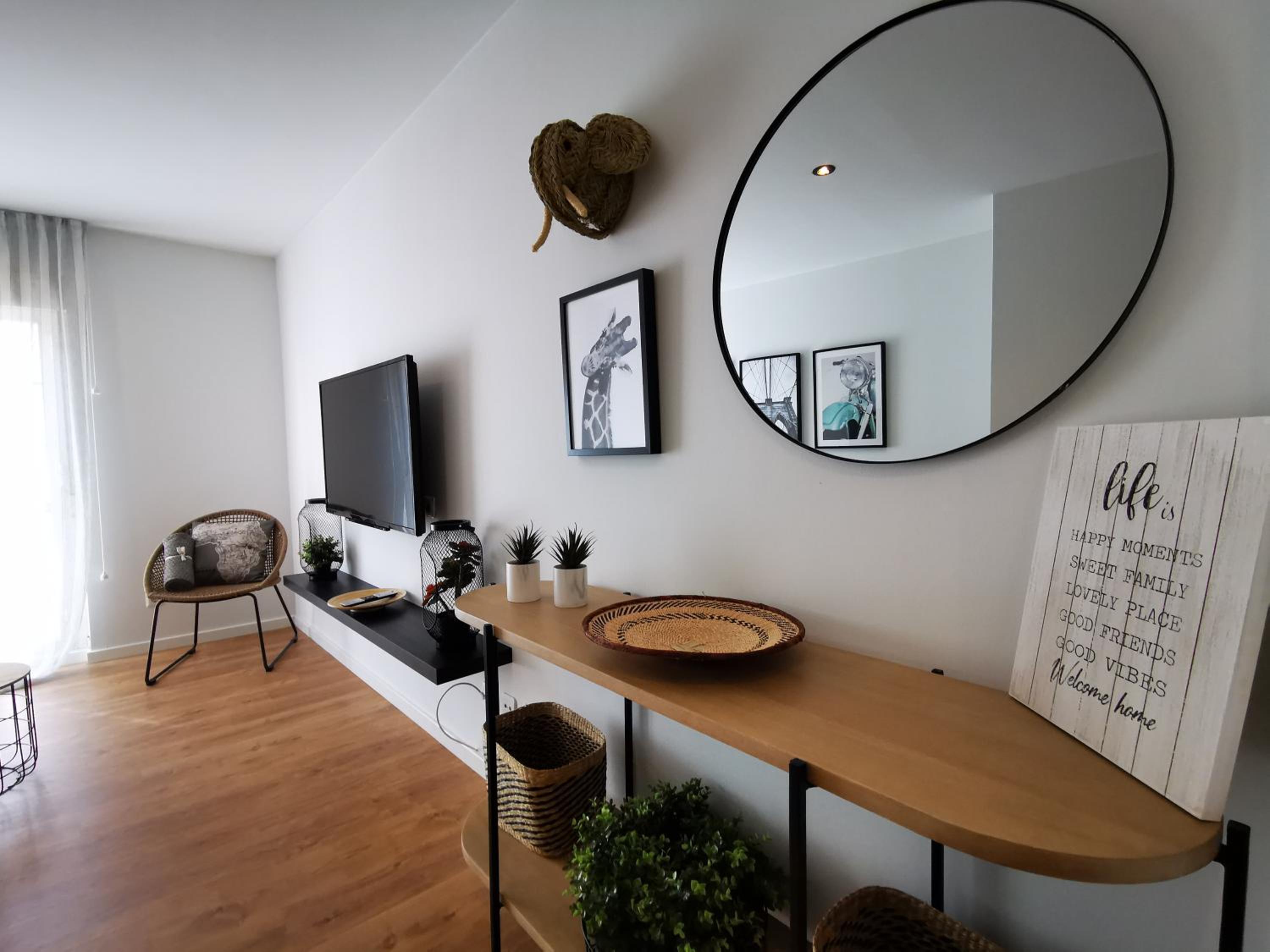 Apartamento de dos habitaciones