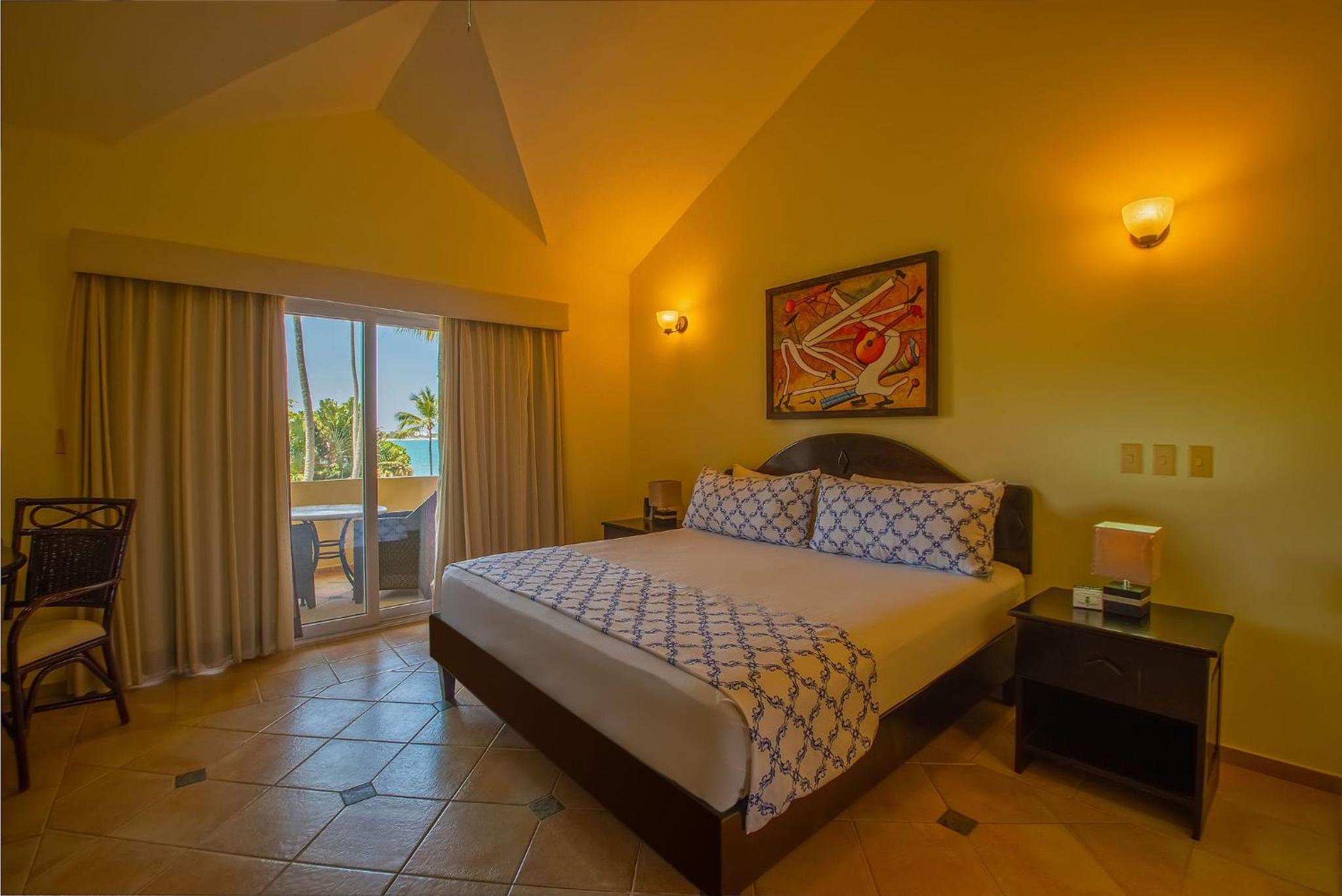 Standardzimmer mit Meerblick (1 Kingsize-Bett)