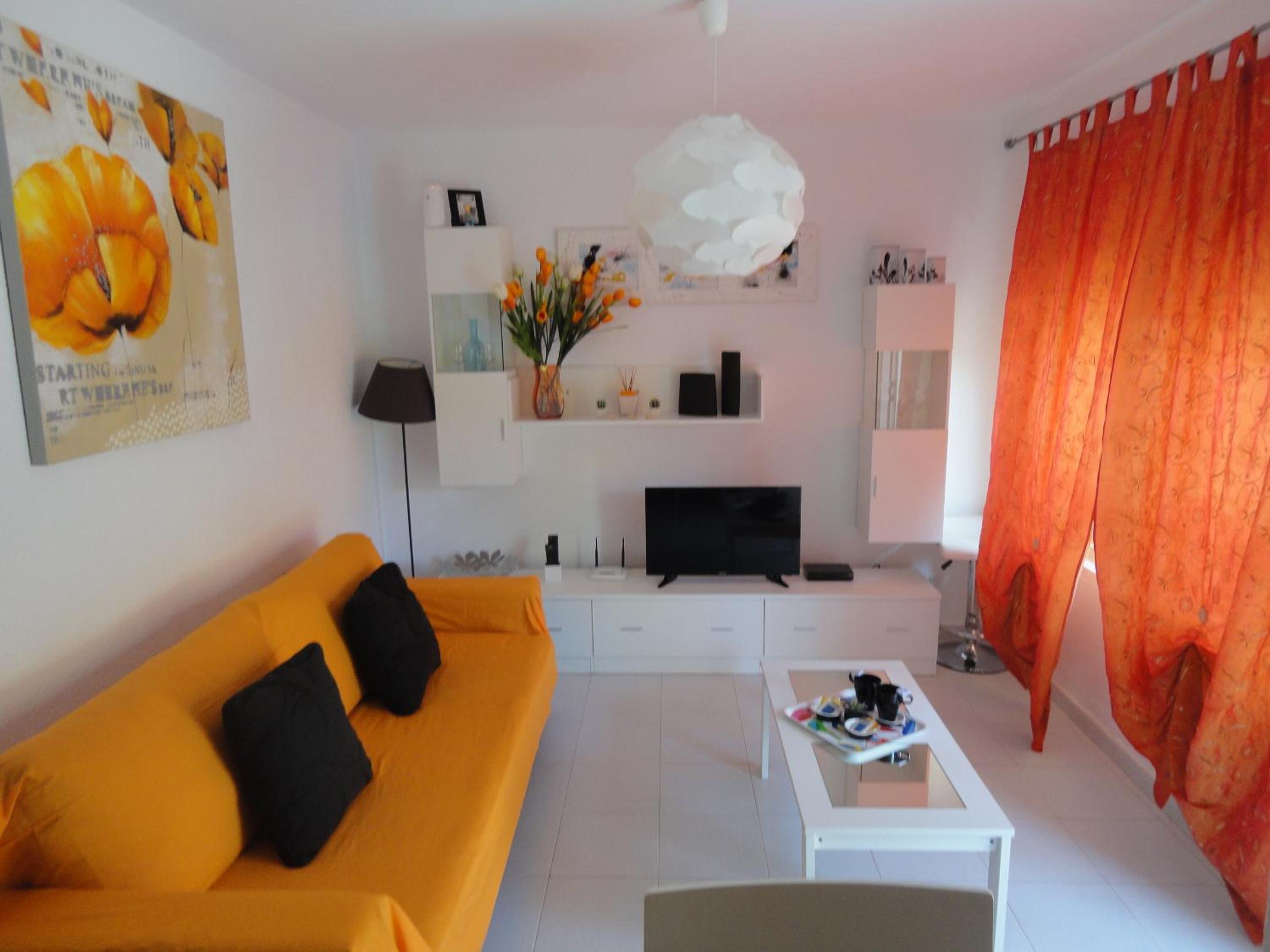 Apartamento con vista al jardín