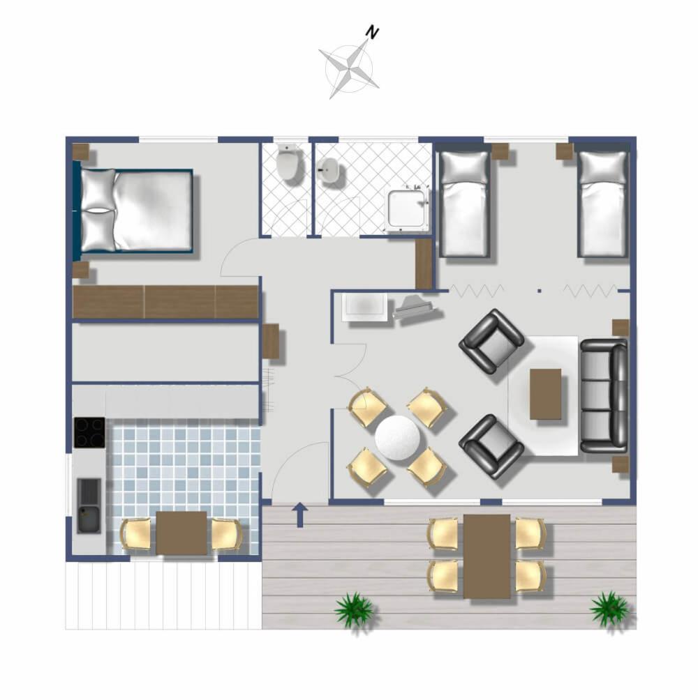 Apartment with Balcony photo 2