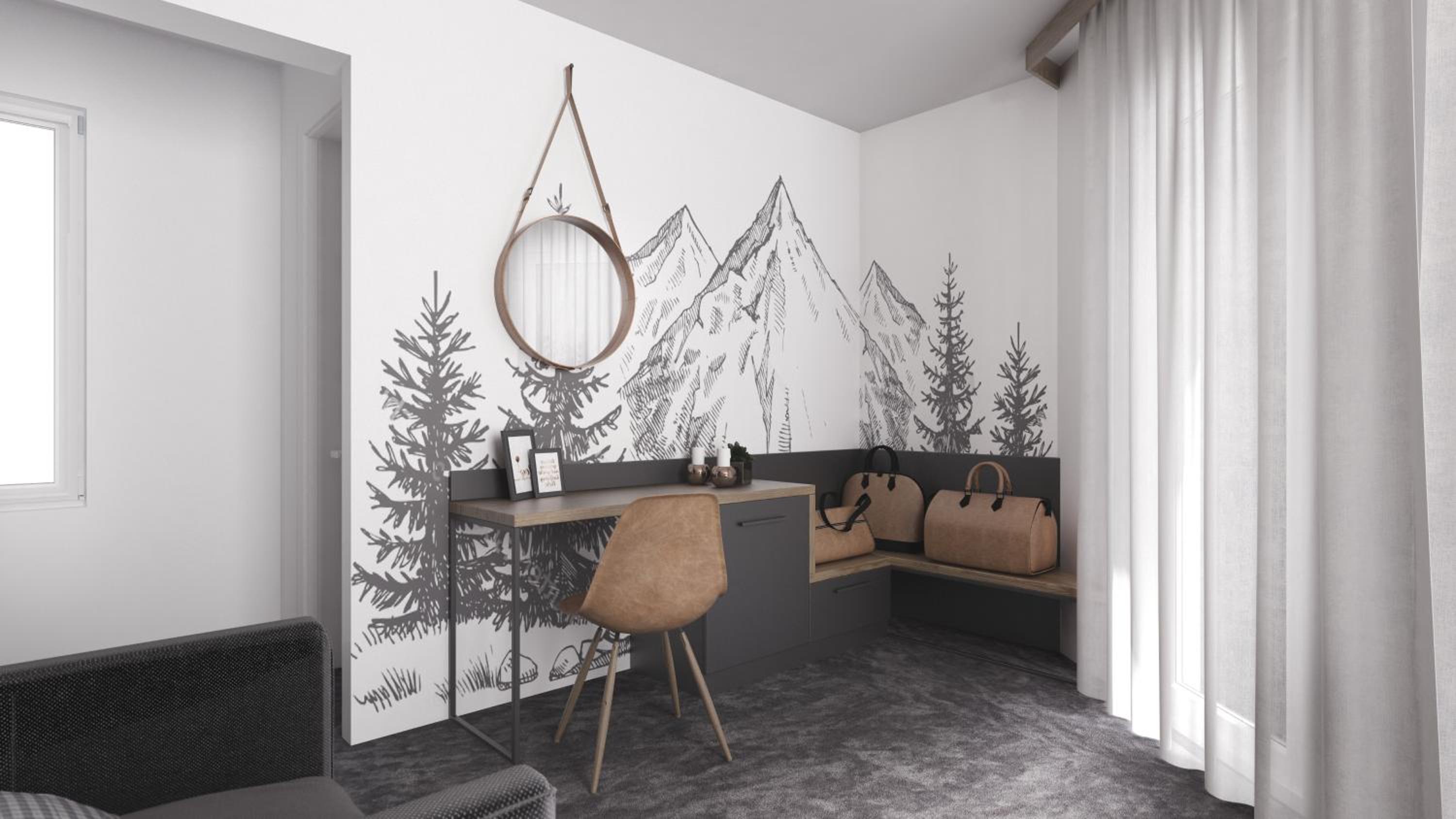 Double Room with Balcony and Mountain View - Photo 15