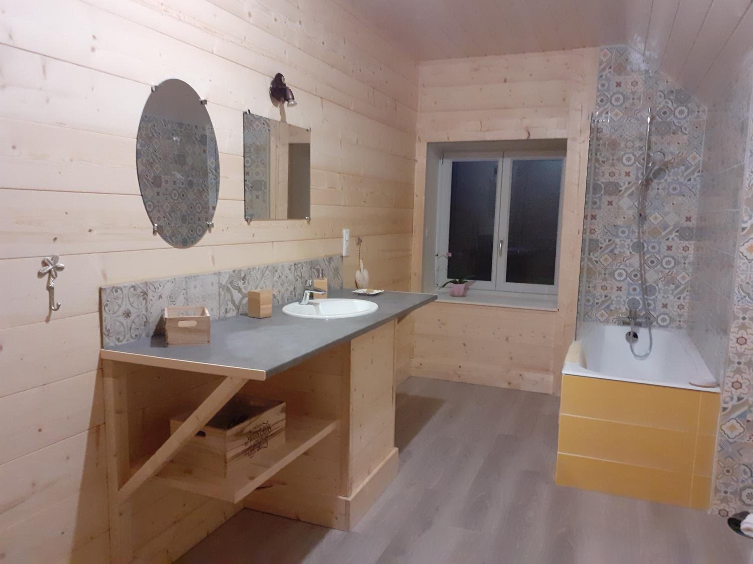 Family Room with Bath