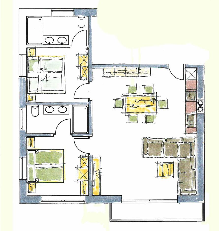 Two-Bedroom Apartment photo 3