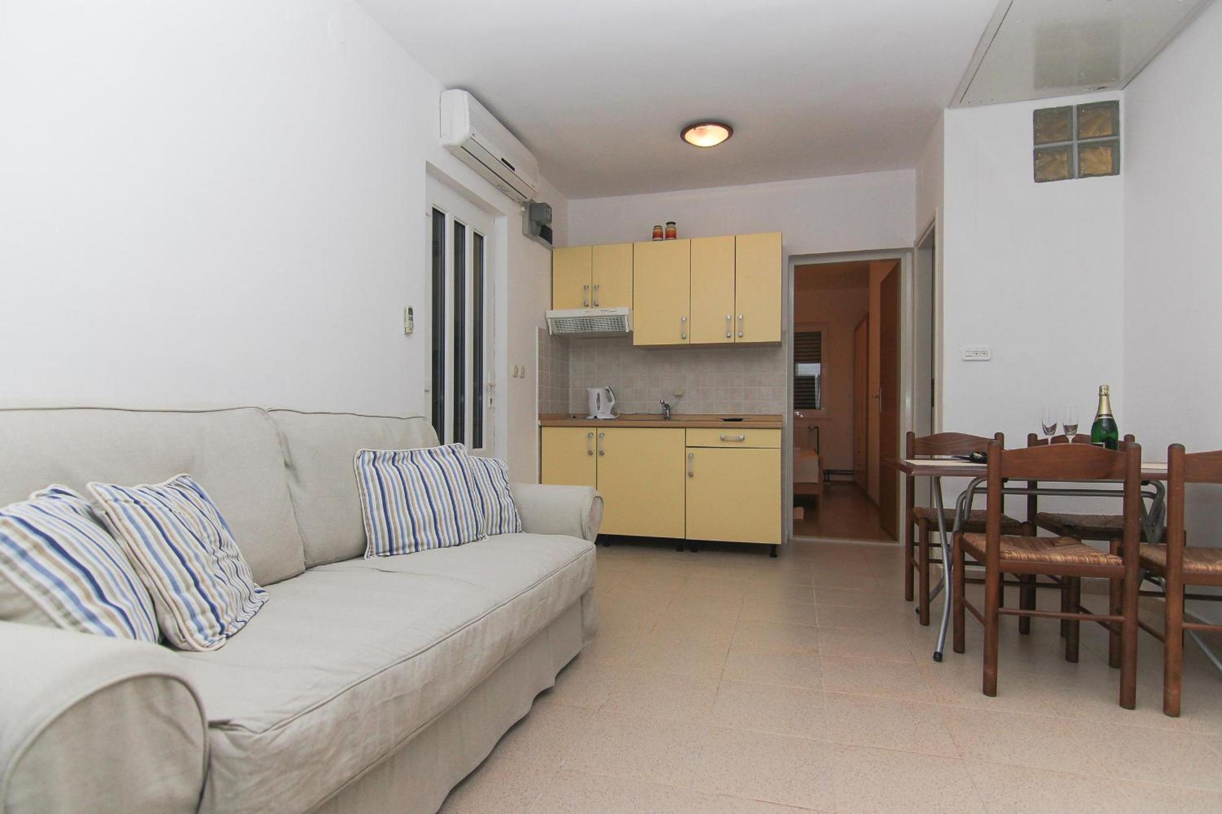 One-Bedroom Apartment with Sea View