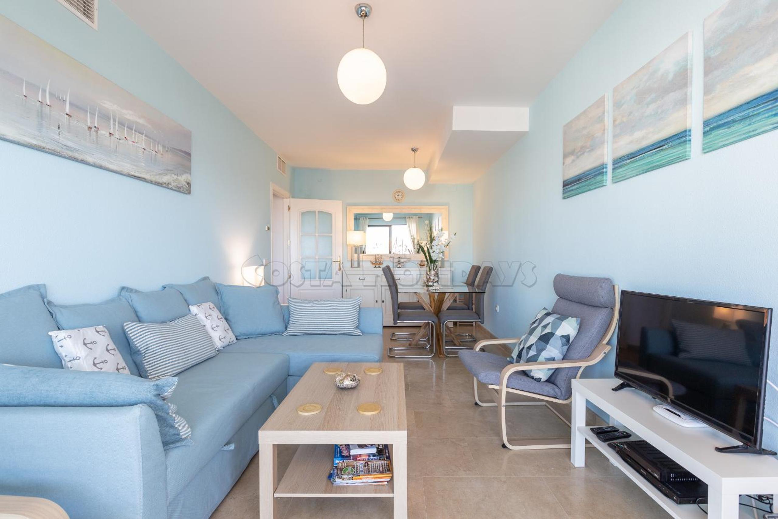Apartamento con vista al mar