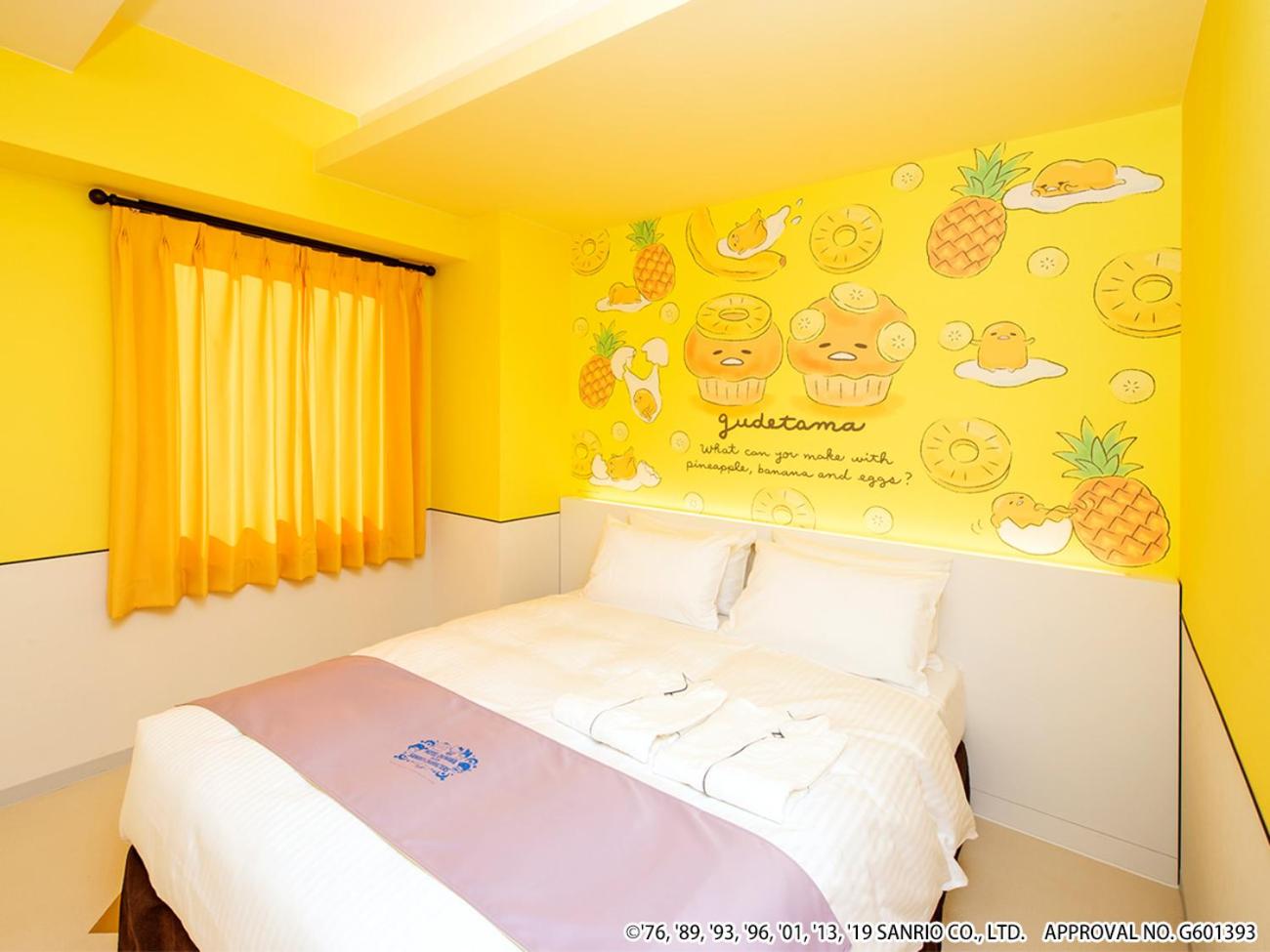 Gudetama - Characters Double Room