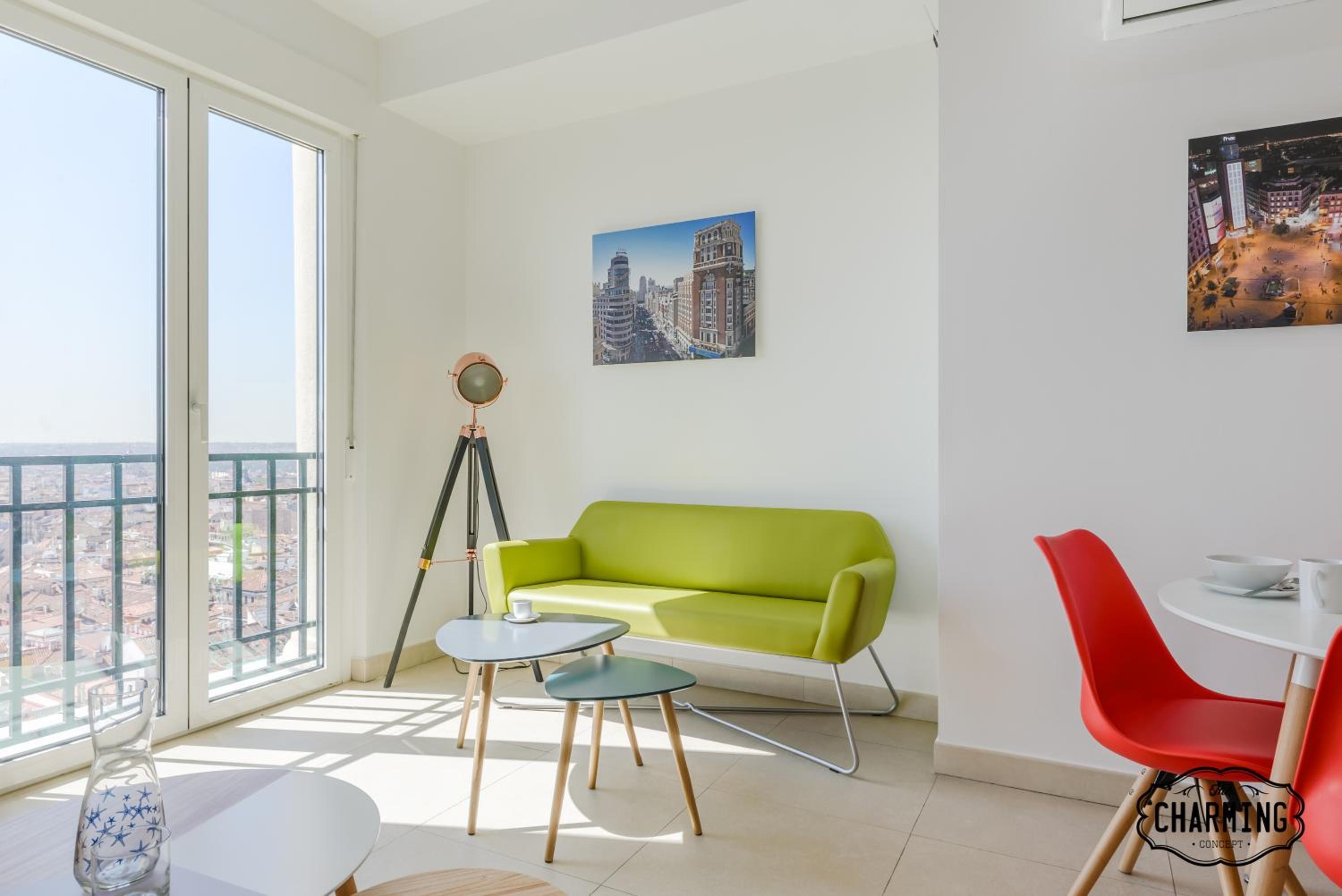 Apartamento de dos habitaciones