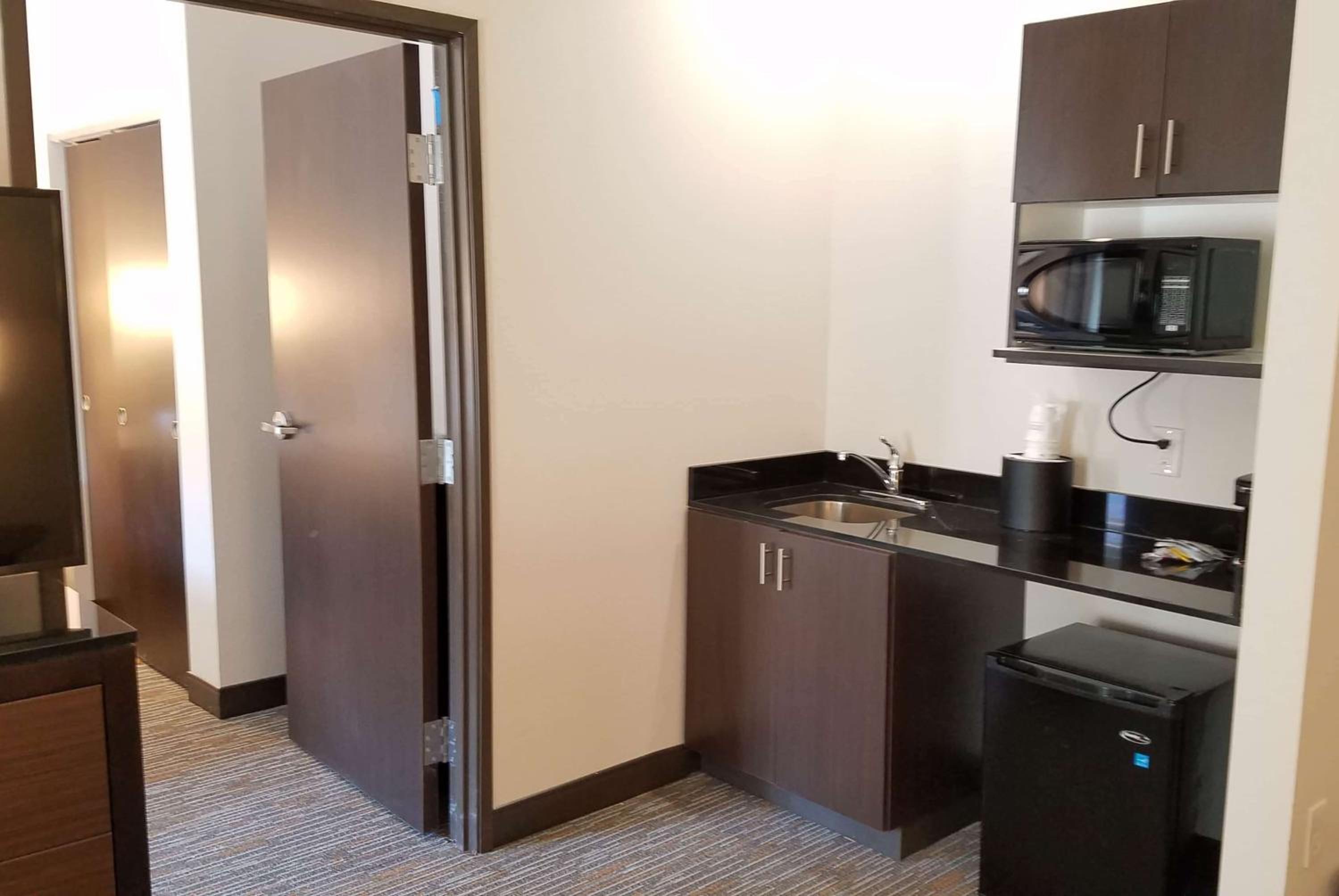 King Suite with One King Bed - Bathtub with Grab Bars - Mobility Accessible - Non-Smoking
