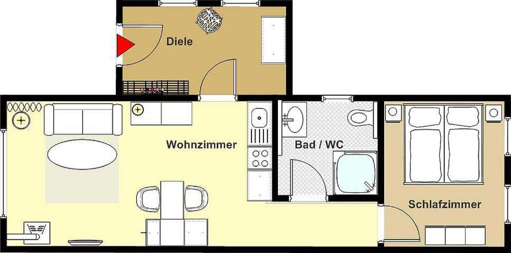 One-Bedroom Apartment photo 2