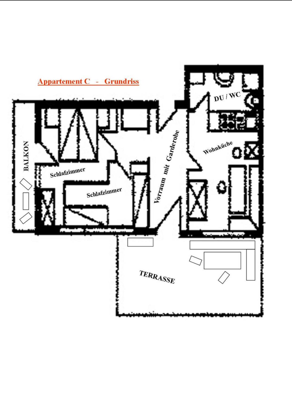 Two-Bedroom Apartment with Terrace photo 2