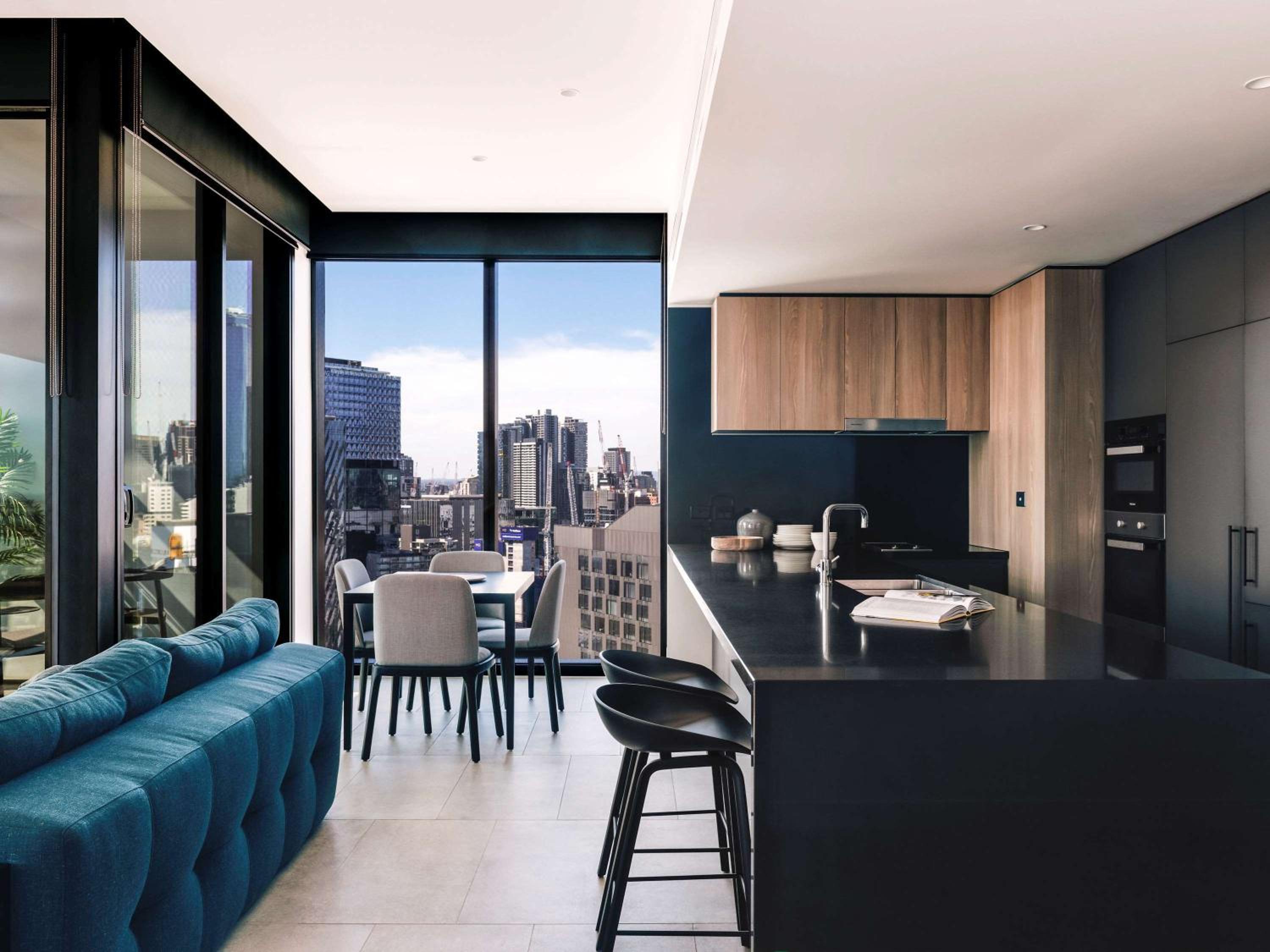 Two Bedroom Deluxe Apartment with City View