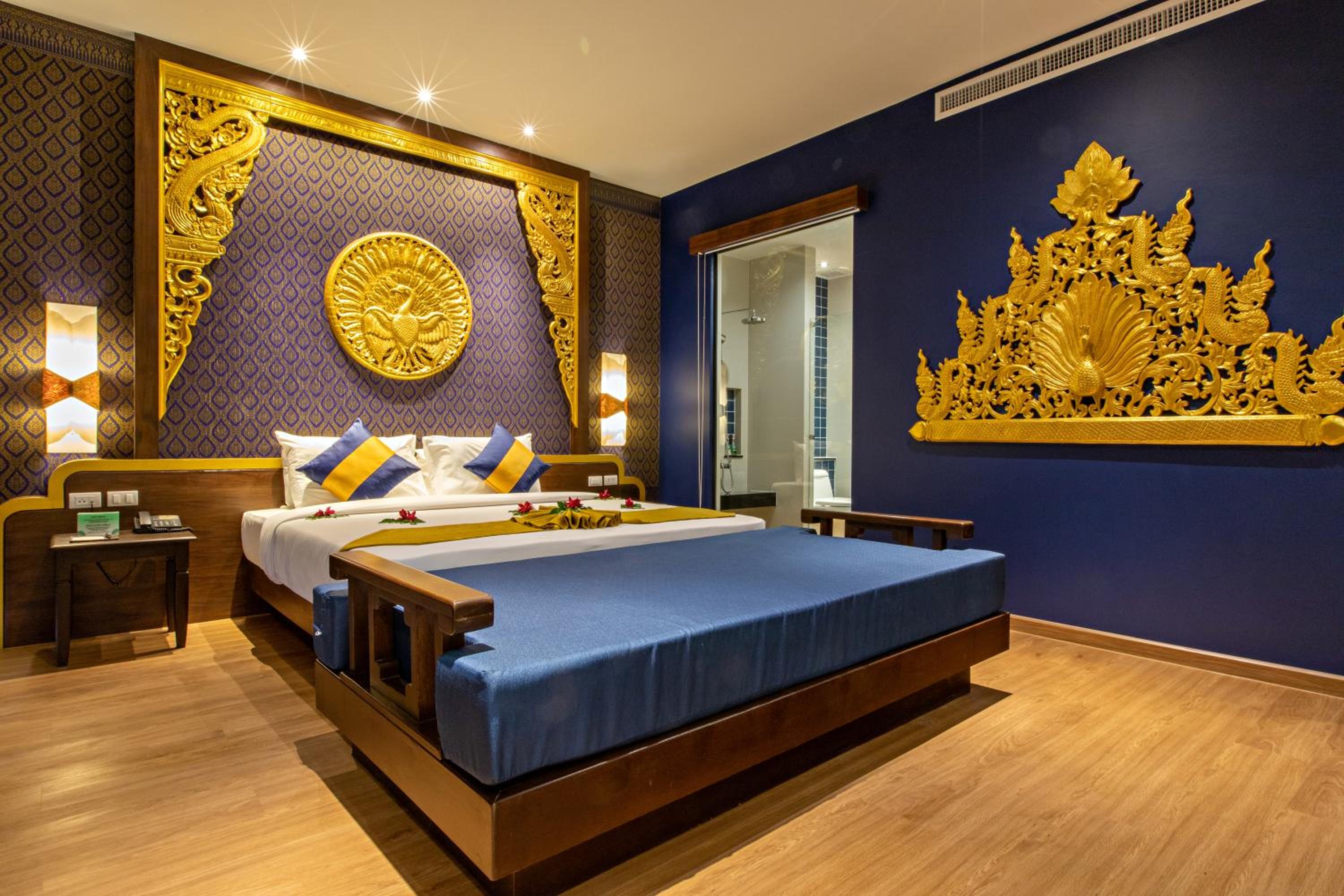 Elegant comfort awaits in your luxurious getaway.