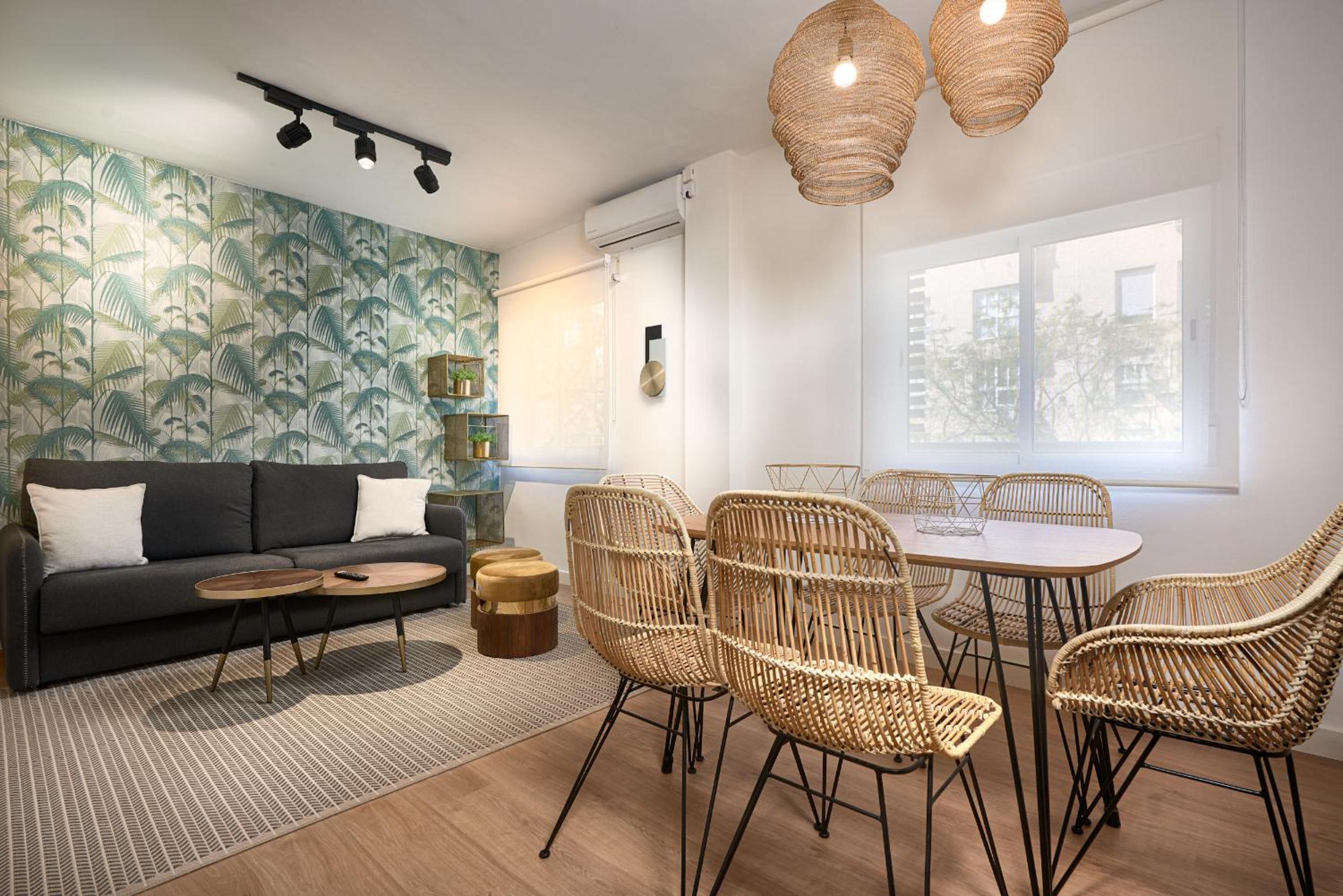 Apartamento de dos habitaciones y dos baños