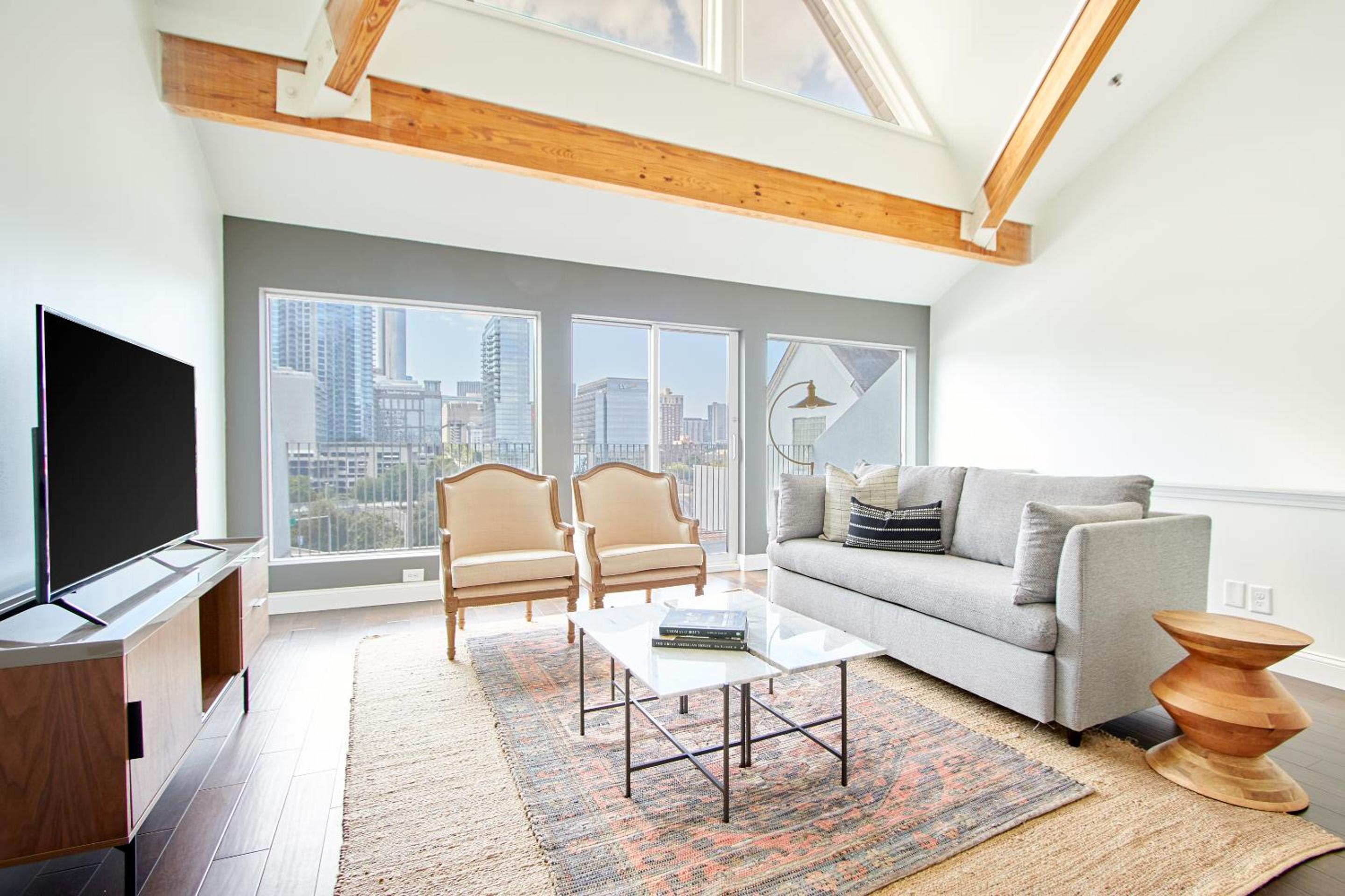 Three-Bedroom Loft Apartment