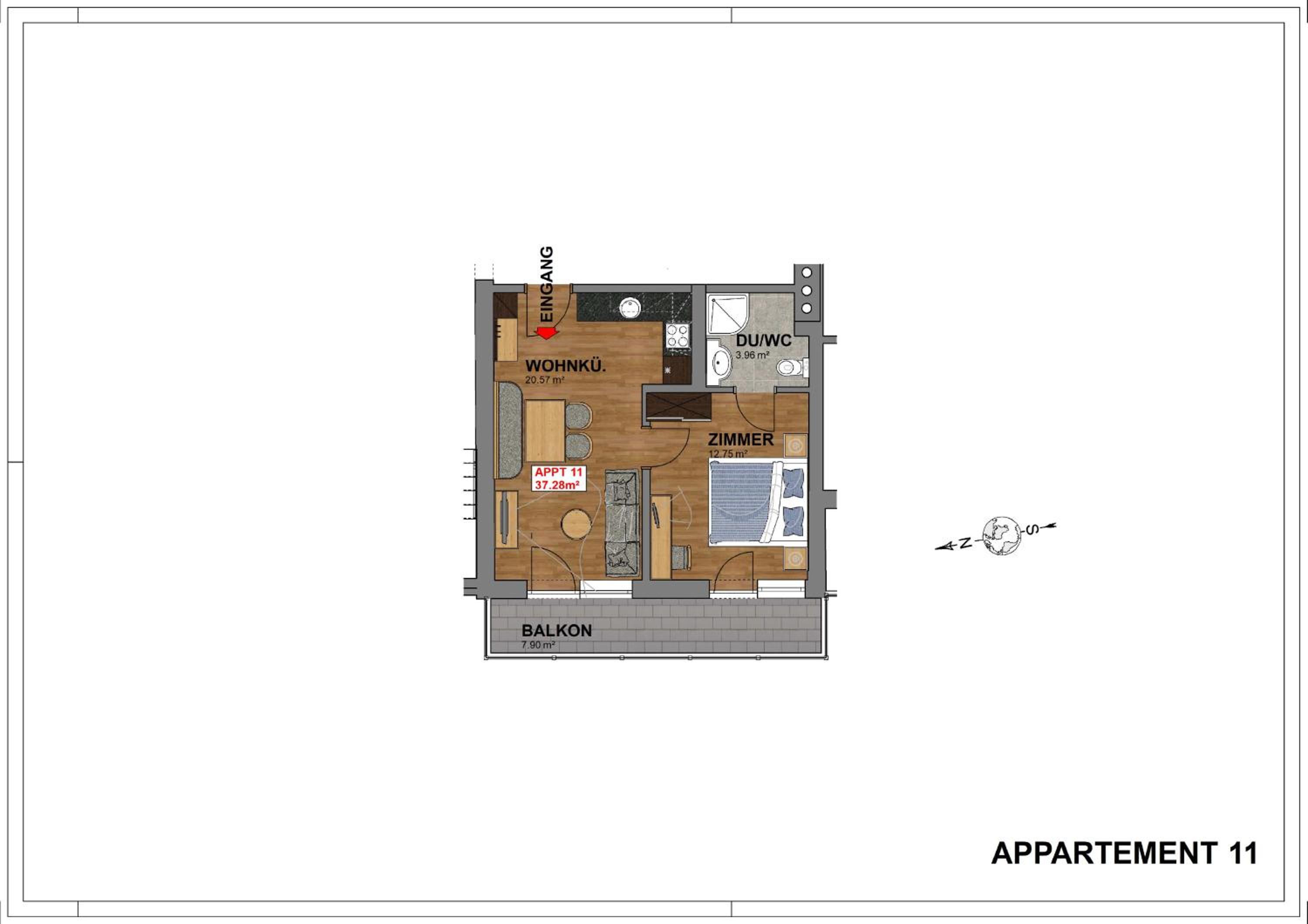 One-Bedroom Apartment