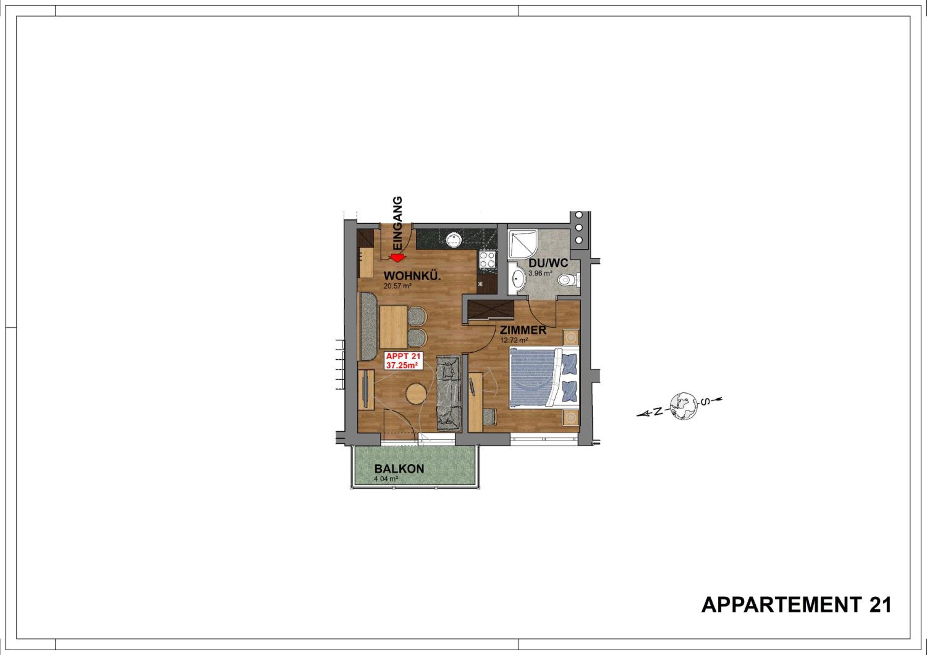 One-Bedroom Apartment