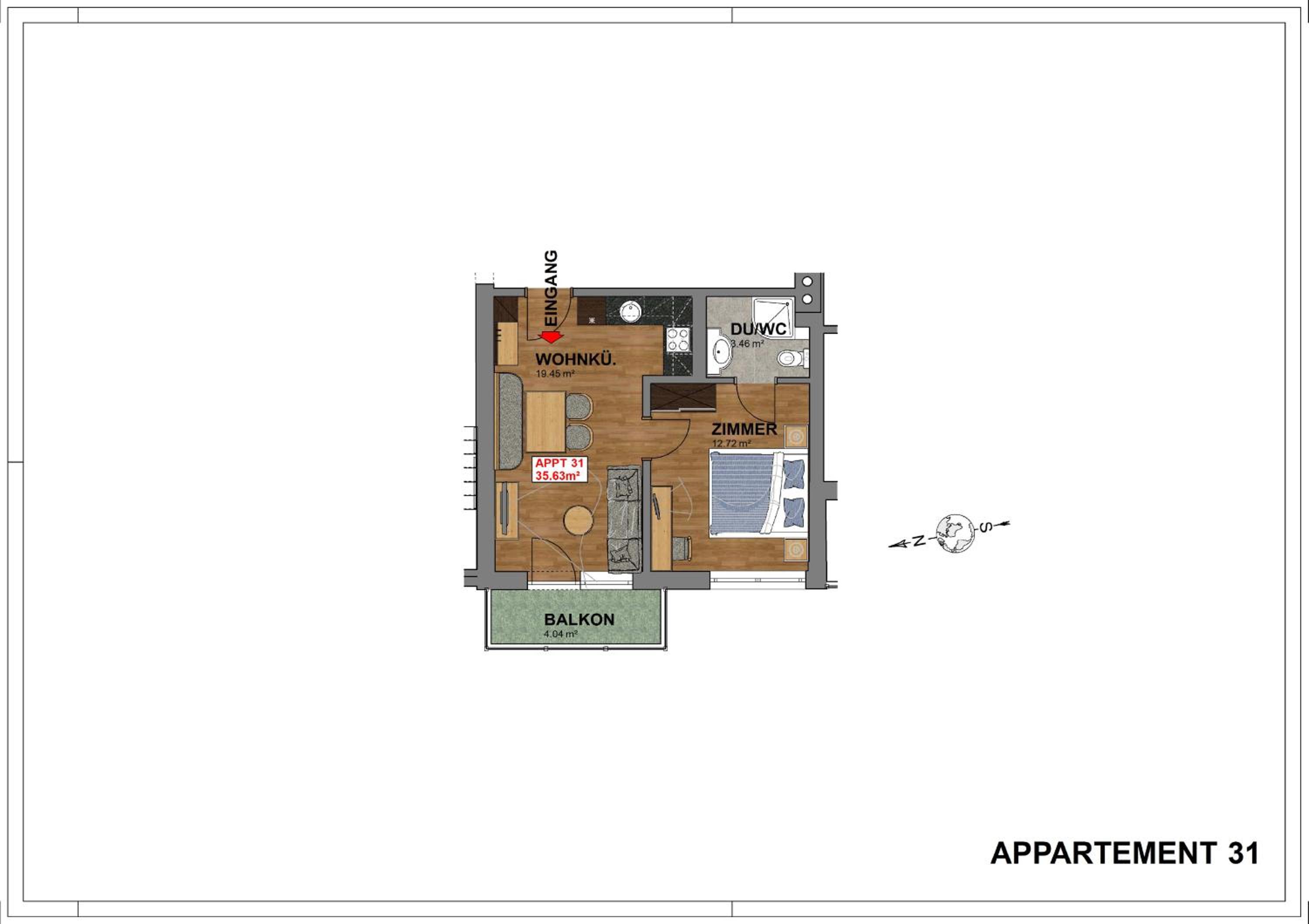 One-Bedroom Apartment