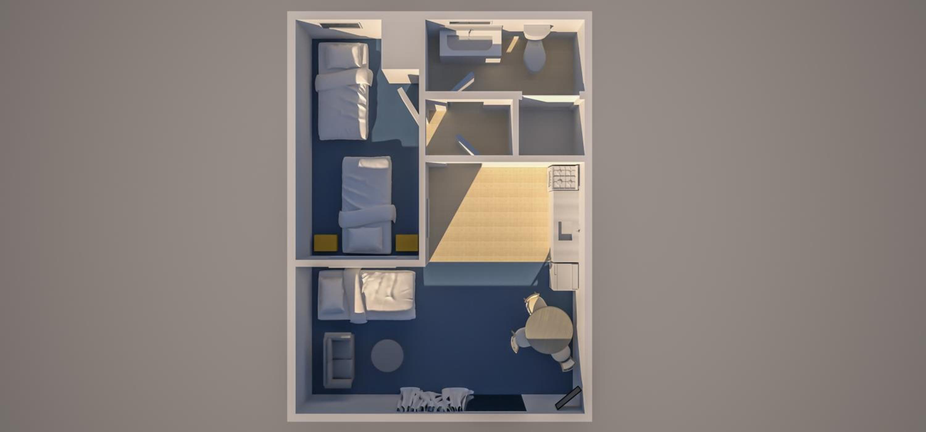 One-Bedroom Apartment photo 1